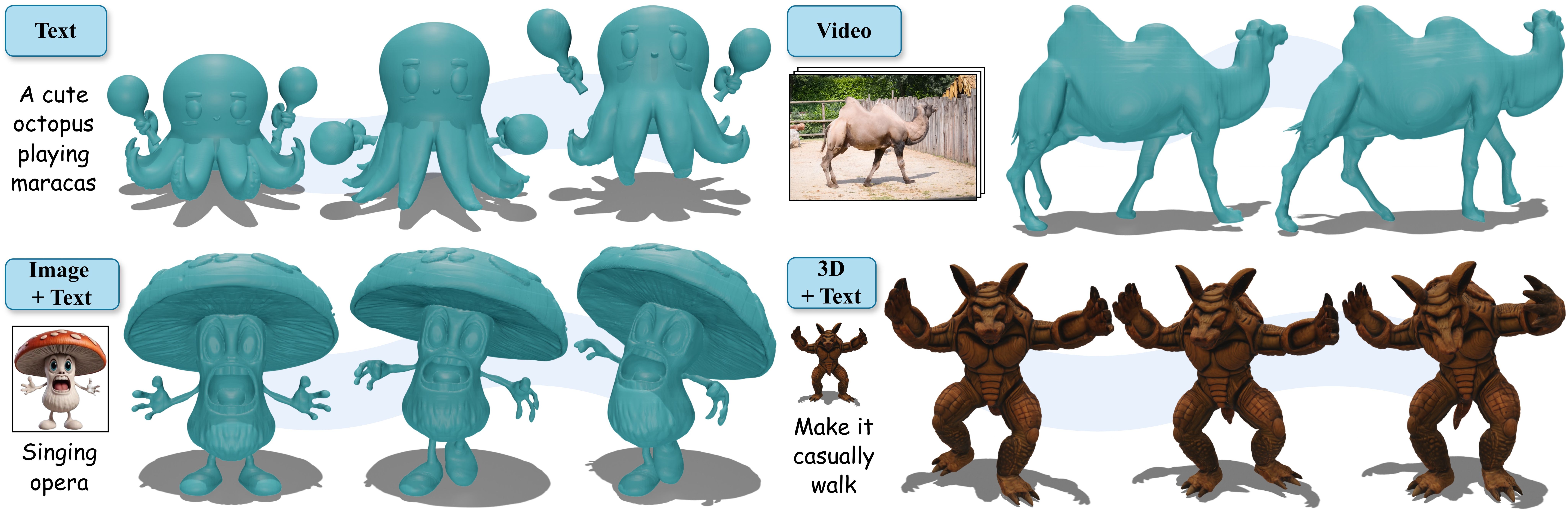 ActionMesh: Animating 3D Mesh Generation with Temporal 3D Diffusion