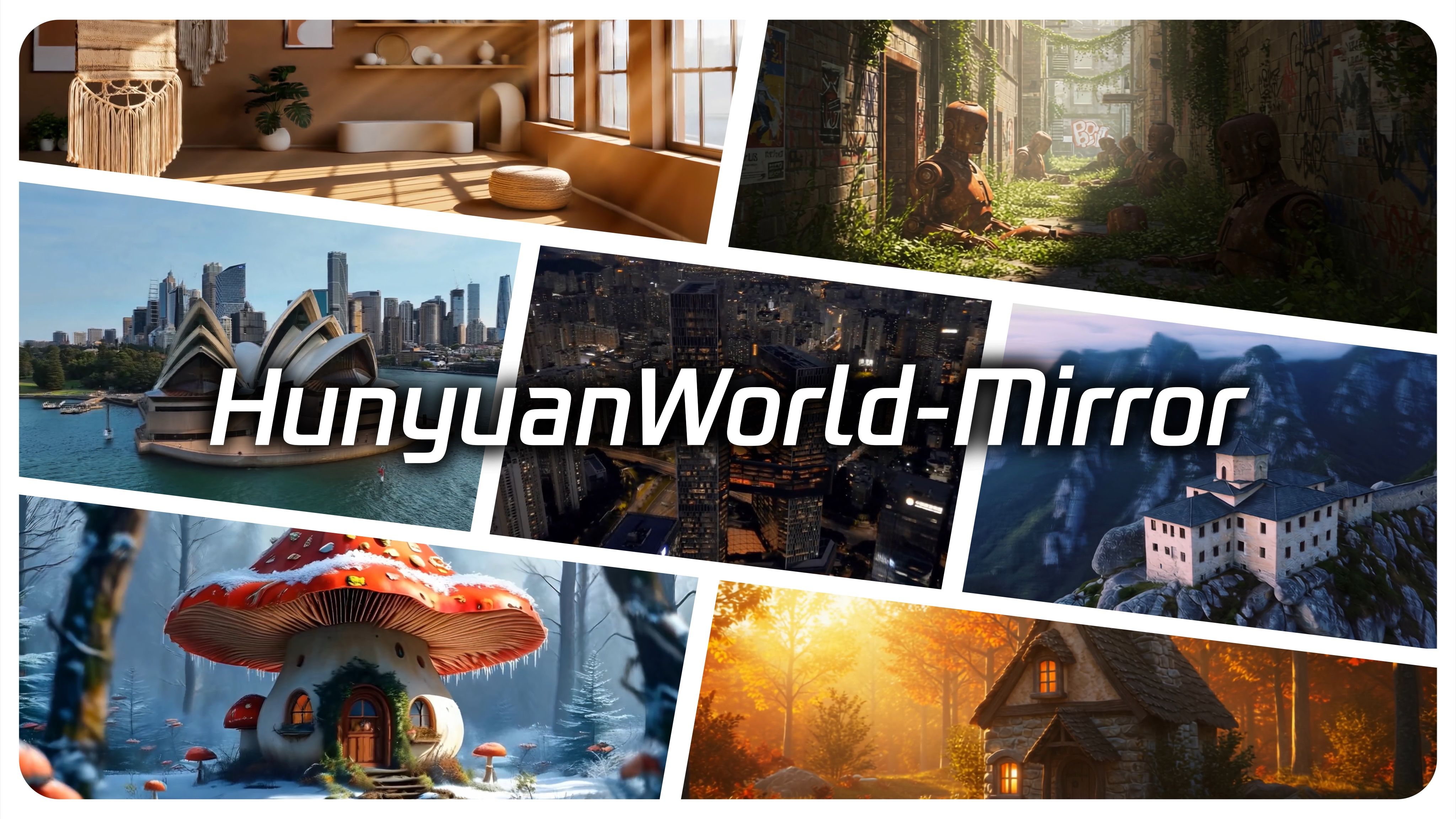 HunyuanWorld-Mirror，用于综合 3D 几何预测的多功能前馈模型