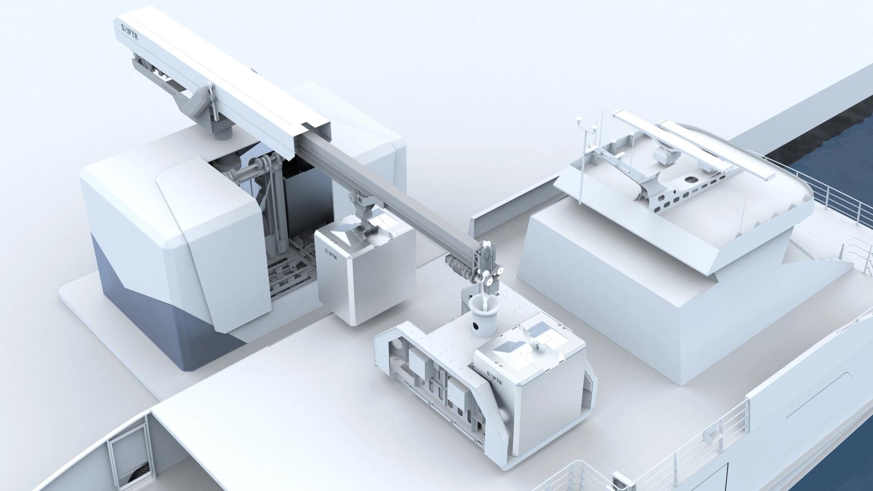 SHIFTR revolutionises fast ferries with autonomous battery swap
