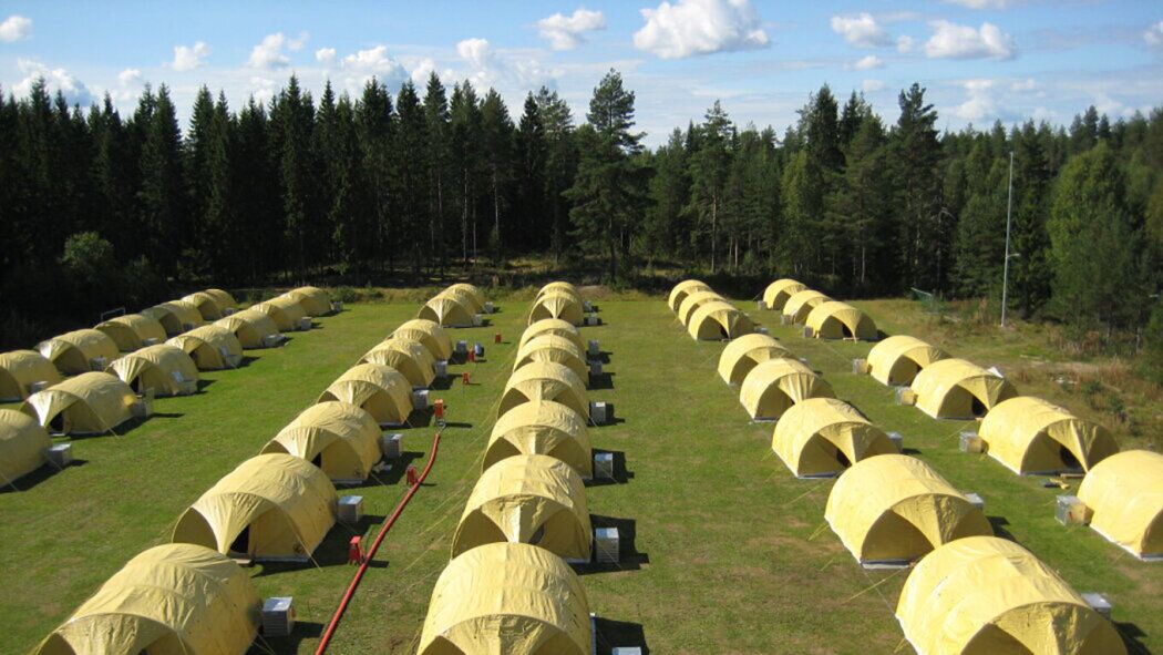 Norlense Inflatable Build an emergency hospital in one day with NorLense shelters ...