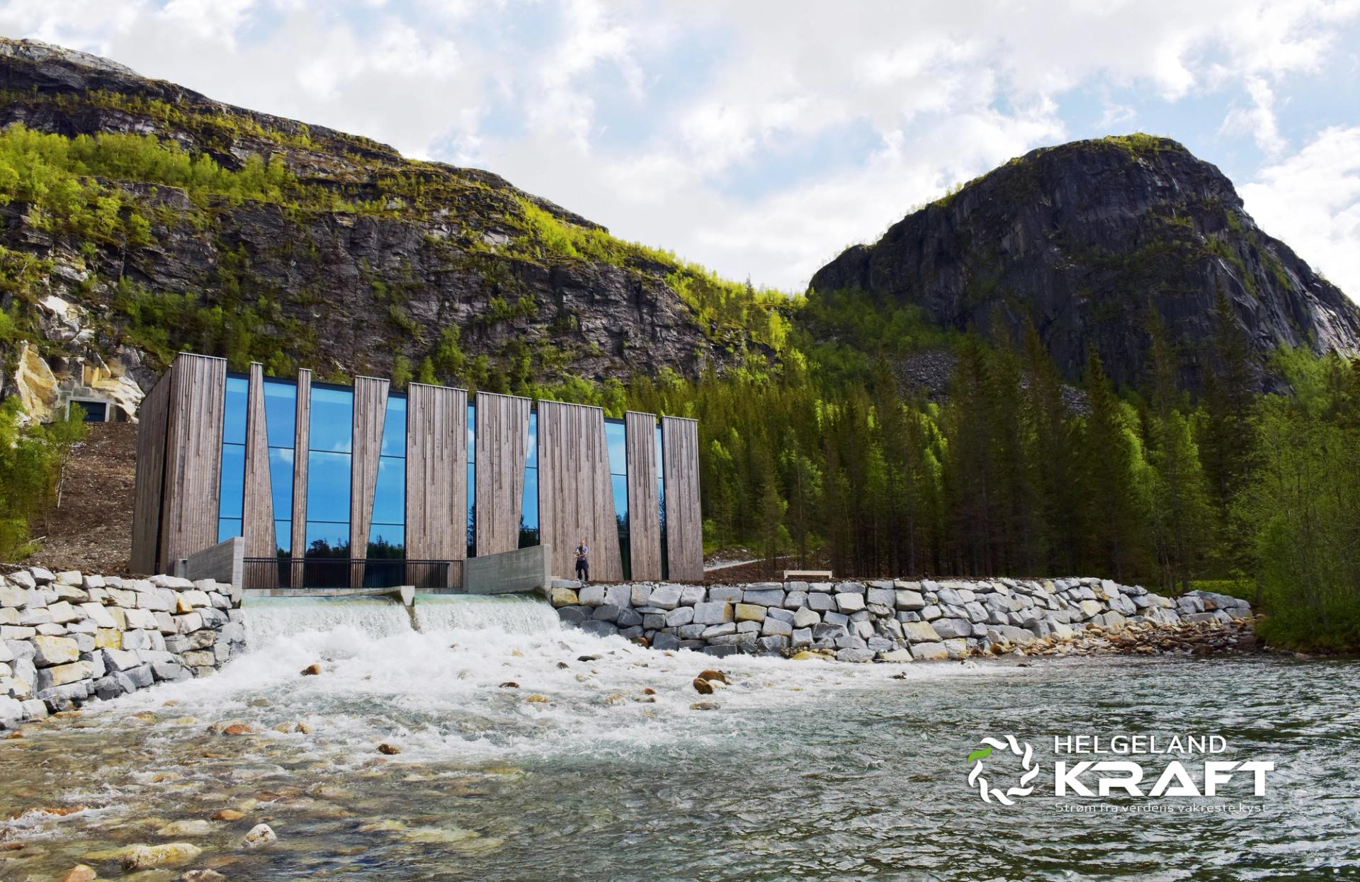 Øvre Forsland hydropower plant in Norway