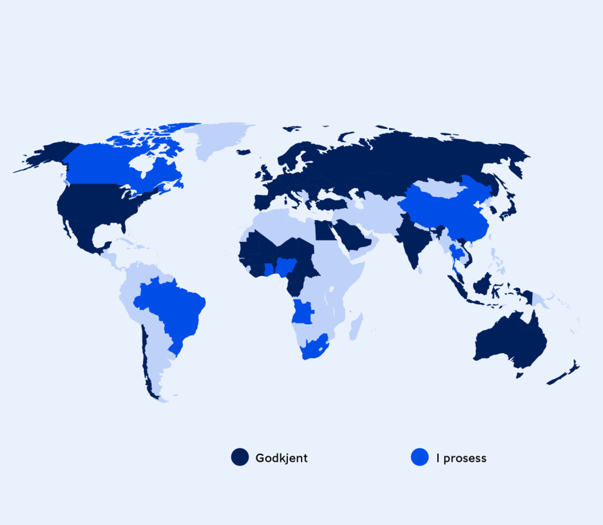Made in Norway map