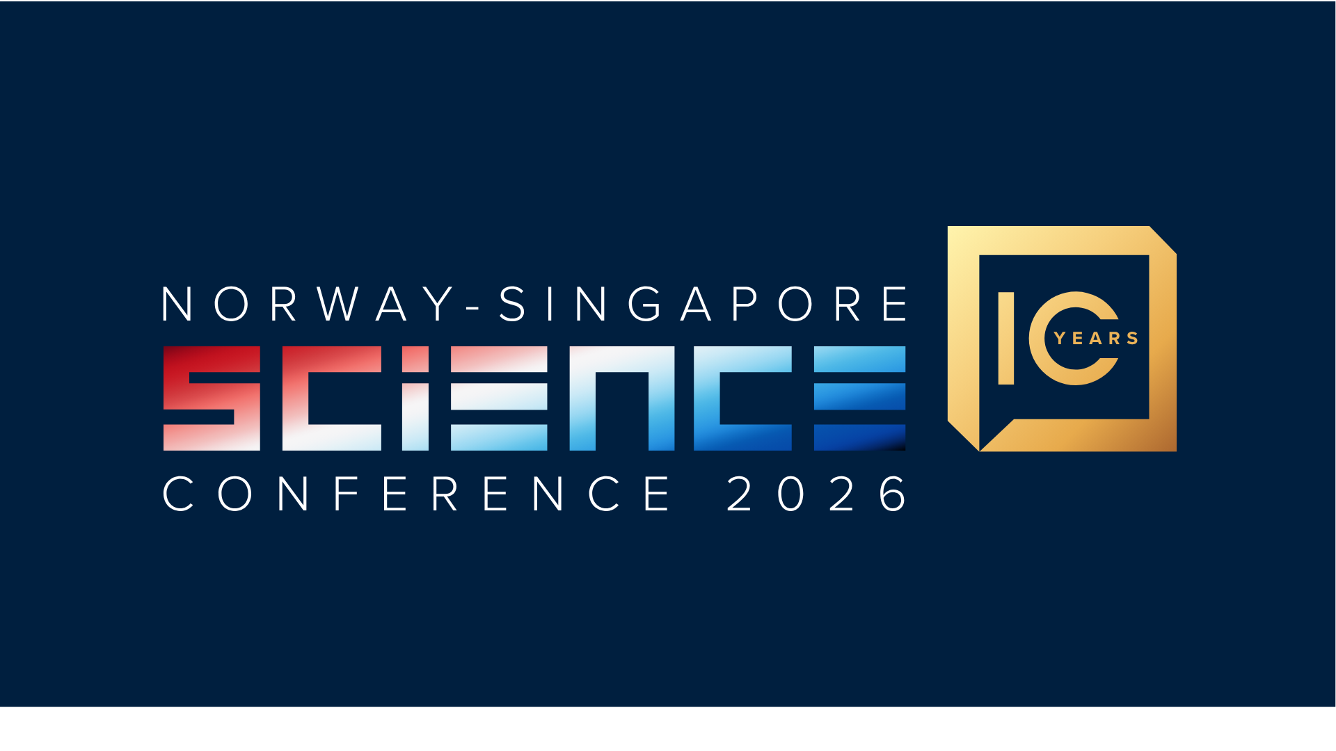 Science Conference 10th edition logo