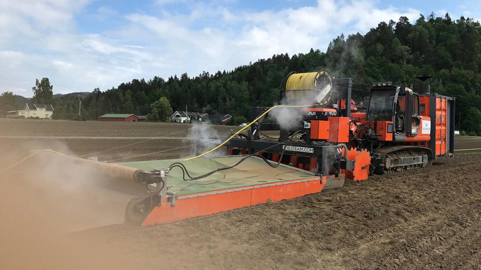 Machine soil prep