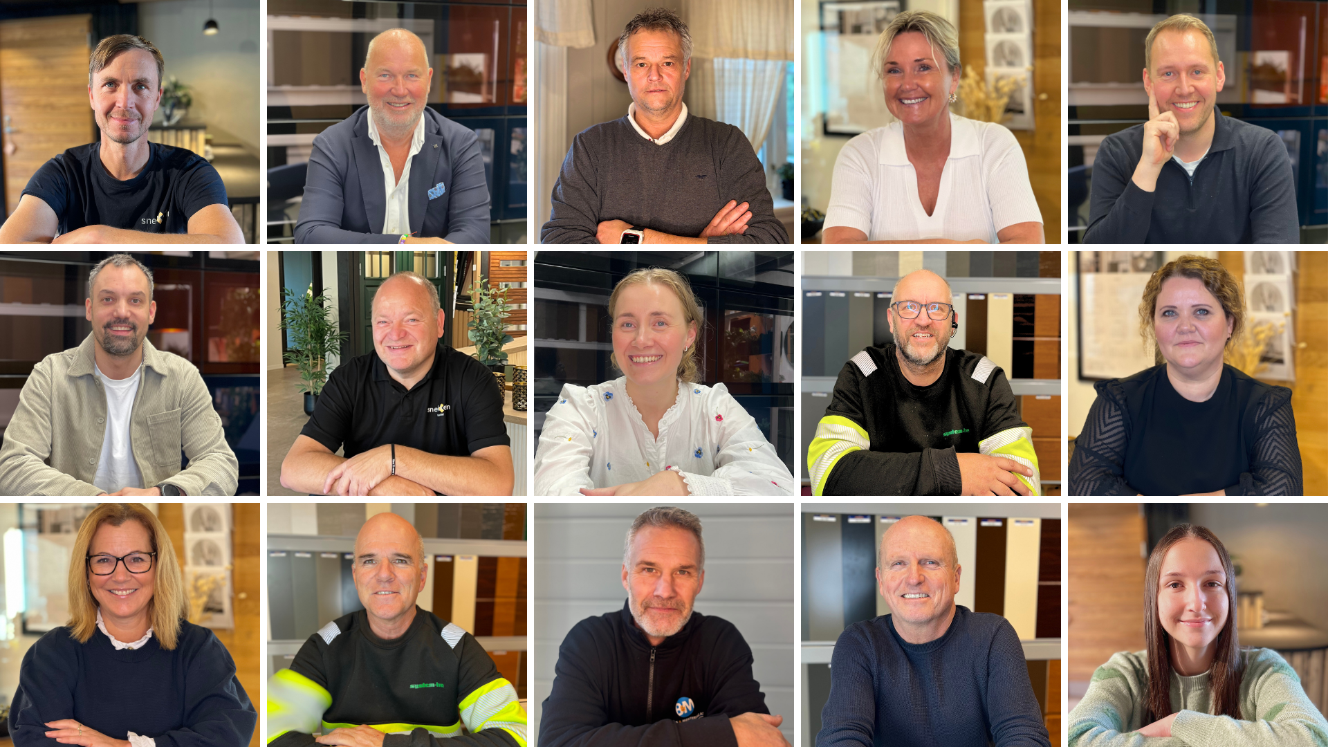Profile pictures of Snekkers Norge AS employees