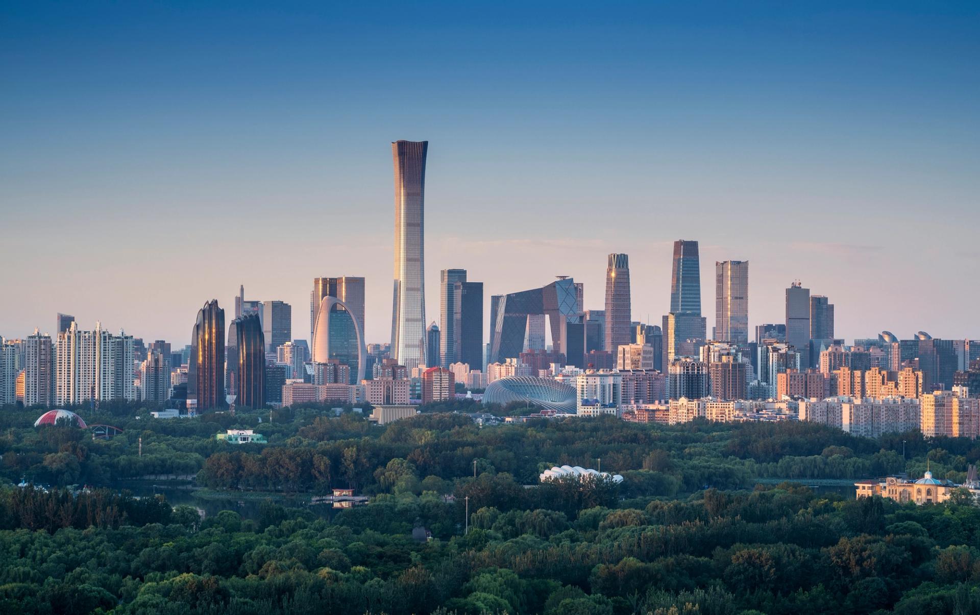 Beijing skyline