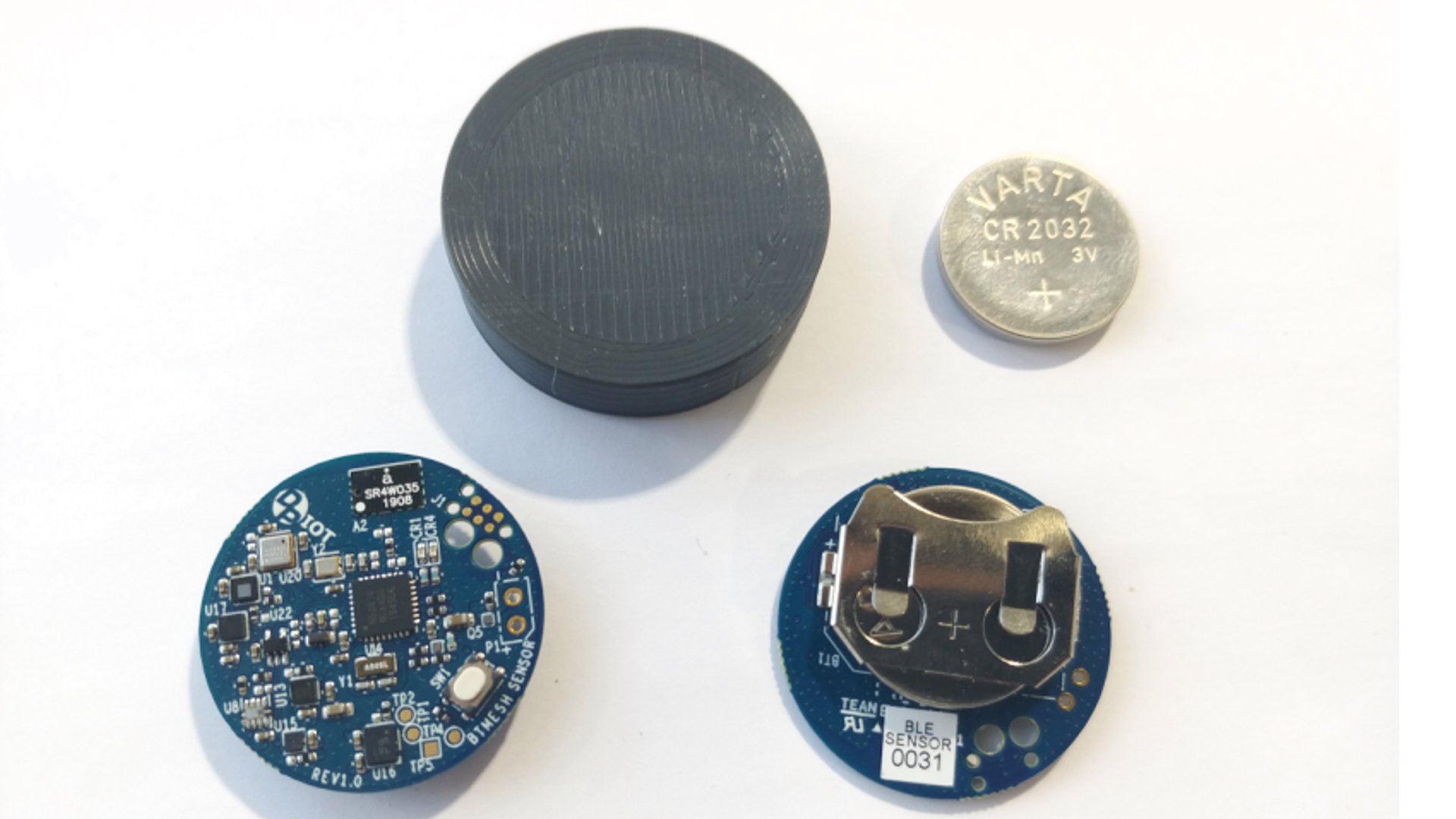 BLE mesh sensor and all its parts