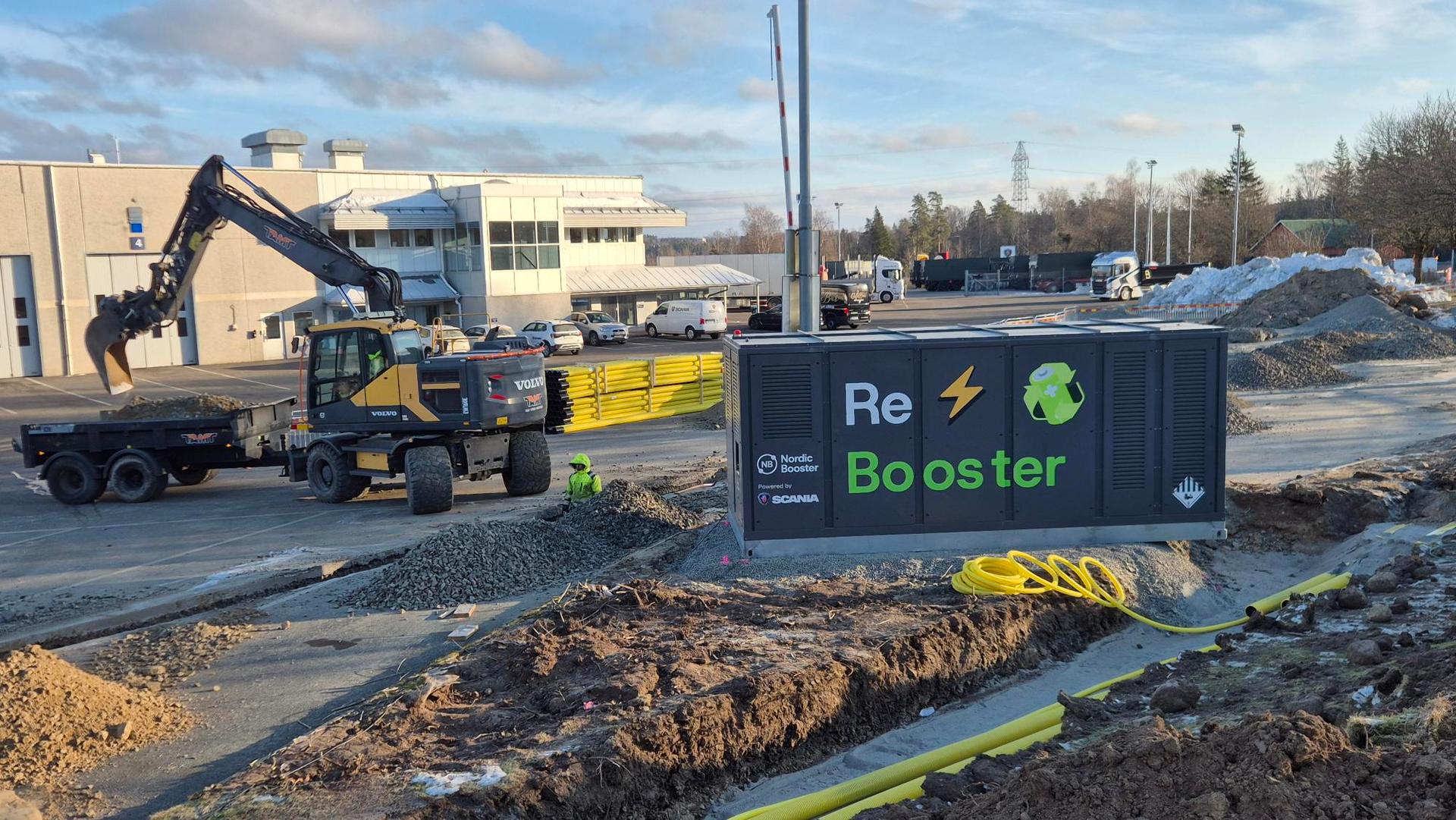 Nordic Booster and Scnia collaboration.