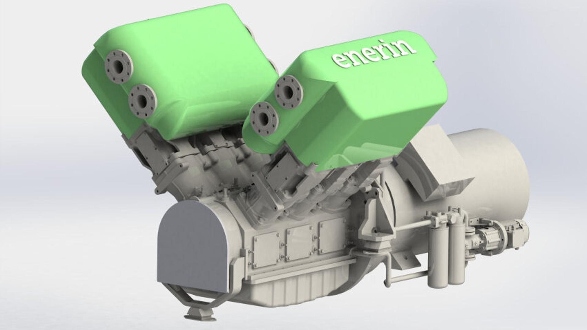 Digital image of industrial pump