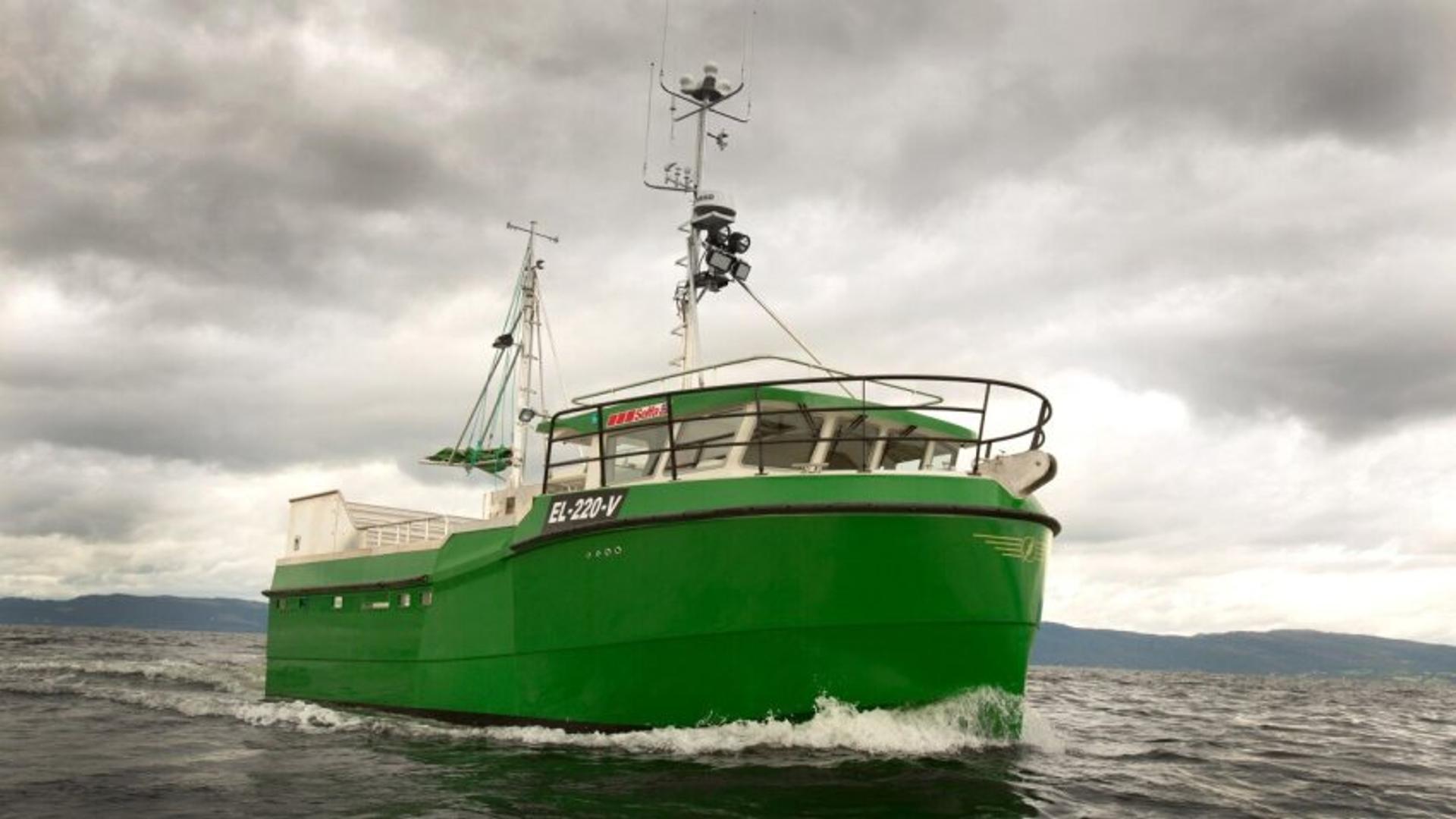 Selfa Arctic has delivered the world's first hybrid fishing boat