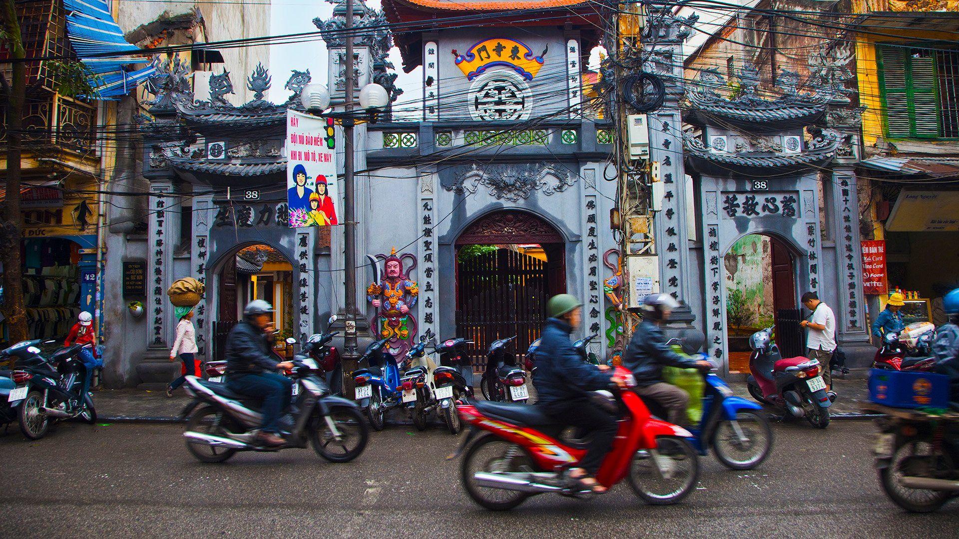 Picture of building in Vietnam