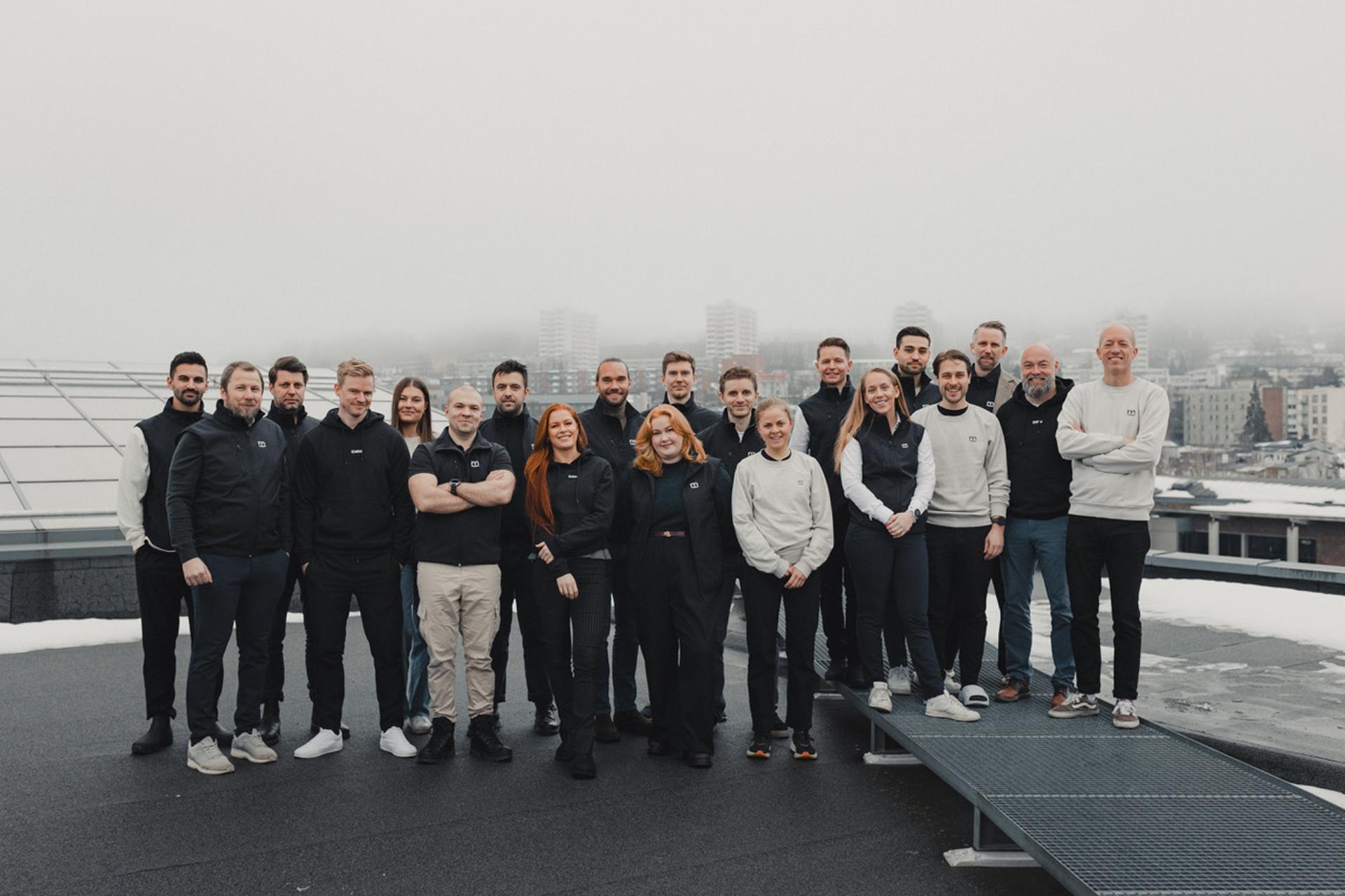 A group picture of Make employees.