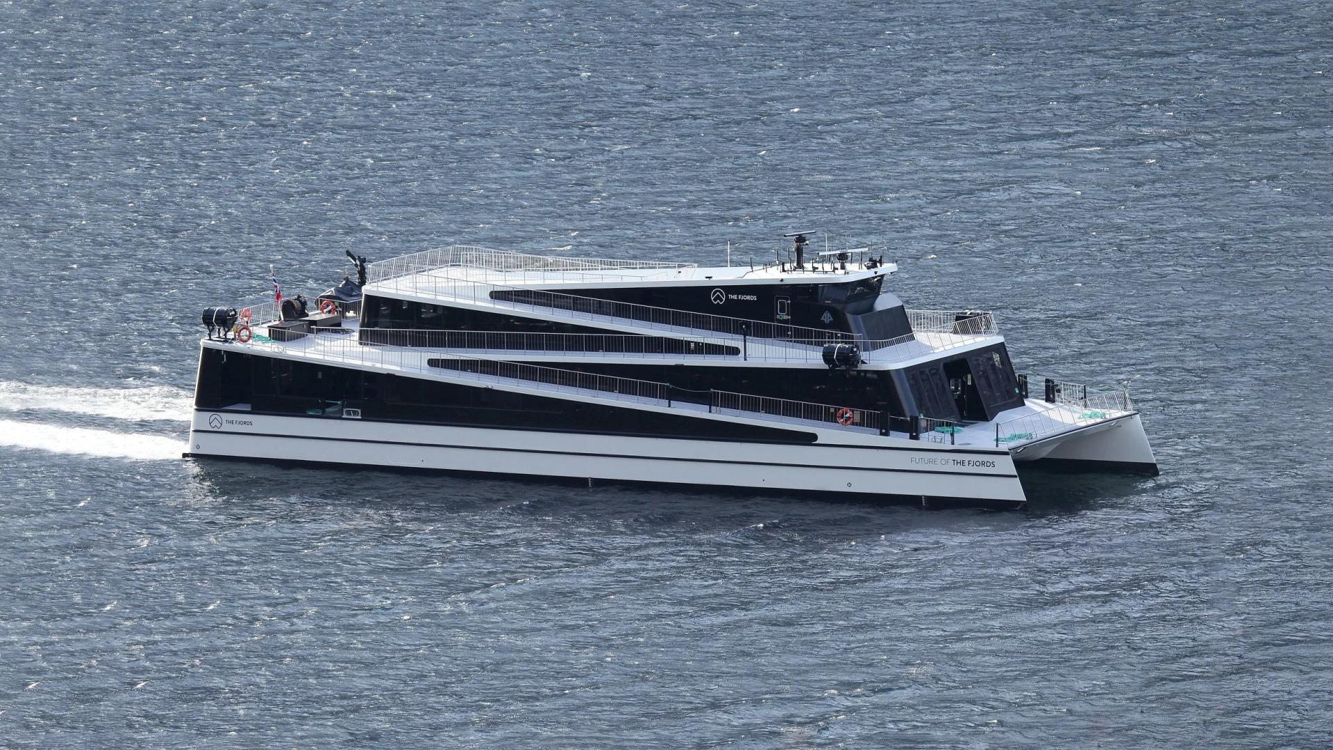 Future of The Fjords all-electric sightseeing boat