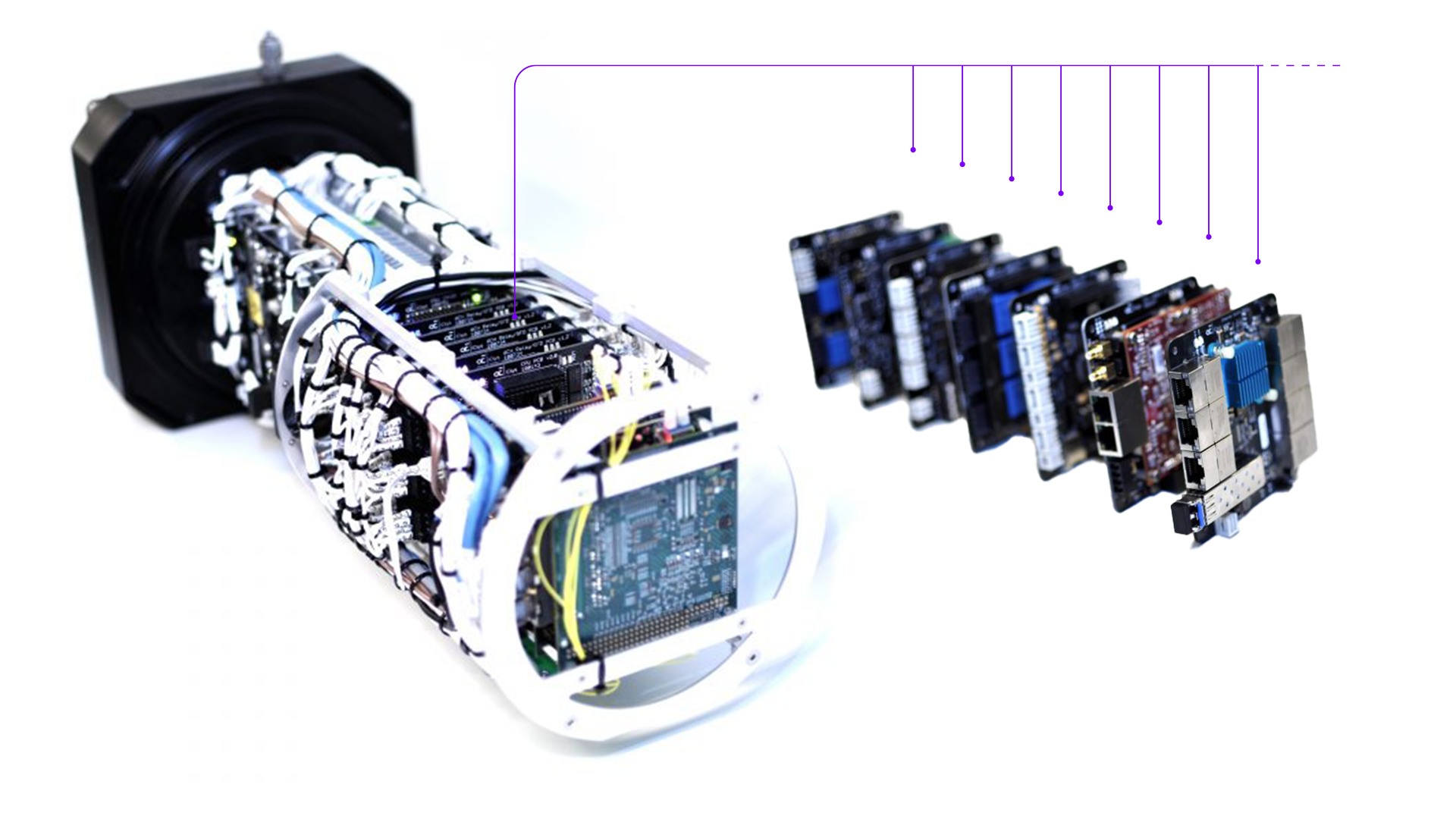 Illustration of a remote control system module