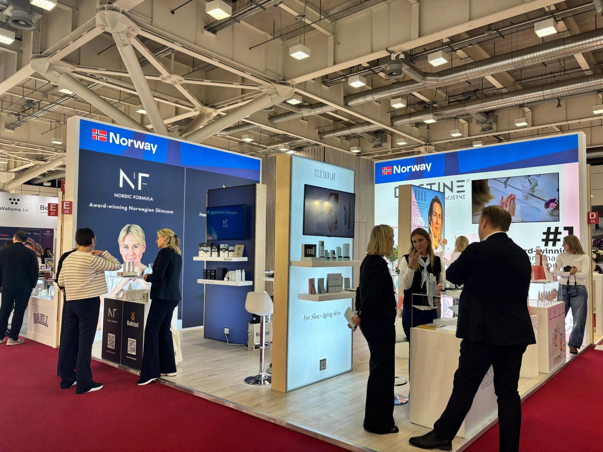 Norway Pavilion at Cosmoprof 2024