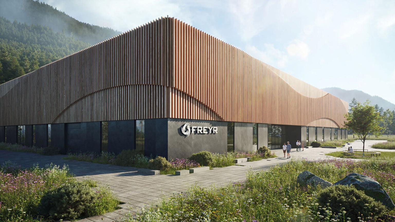 FREYR's first lithium-ion battery cell factory is under development.