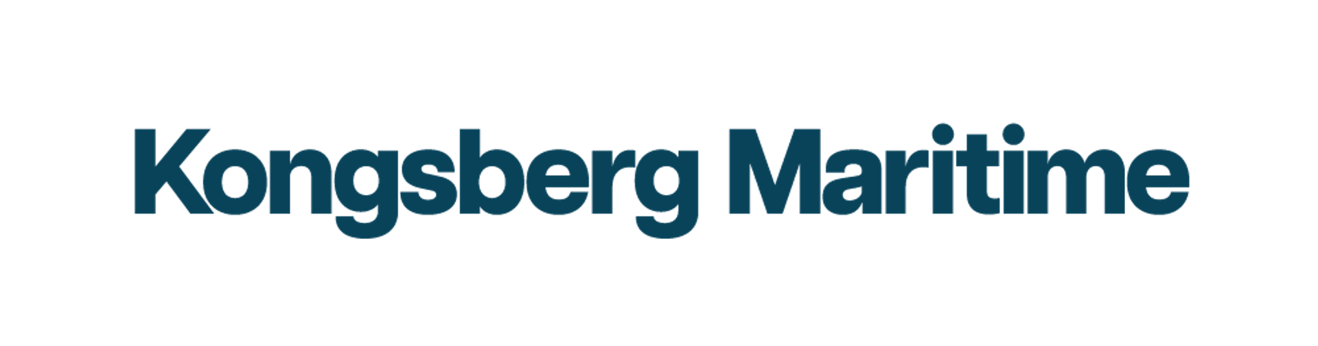 Kongsberg Maritime logo