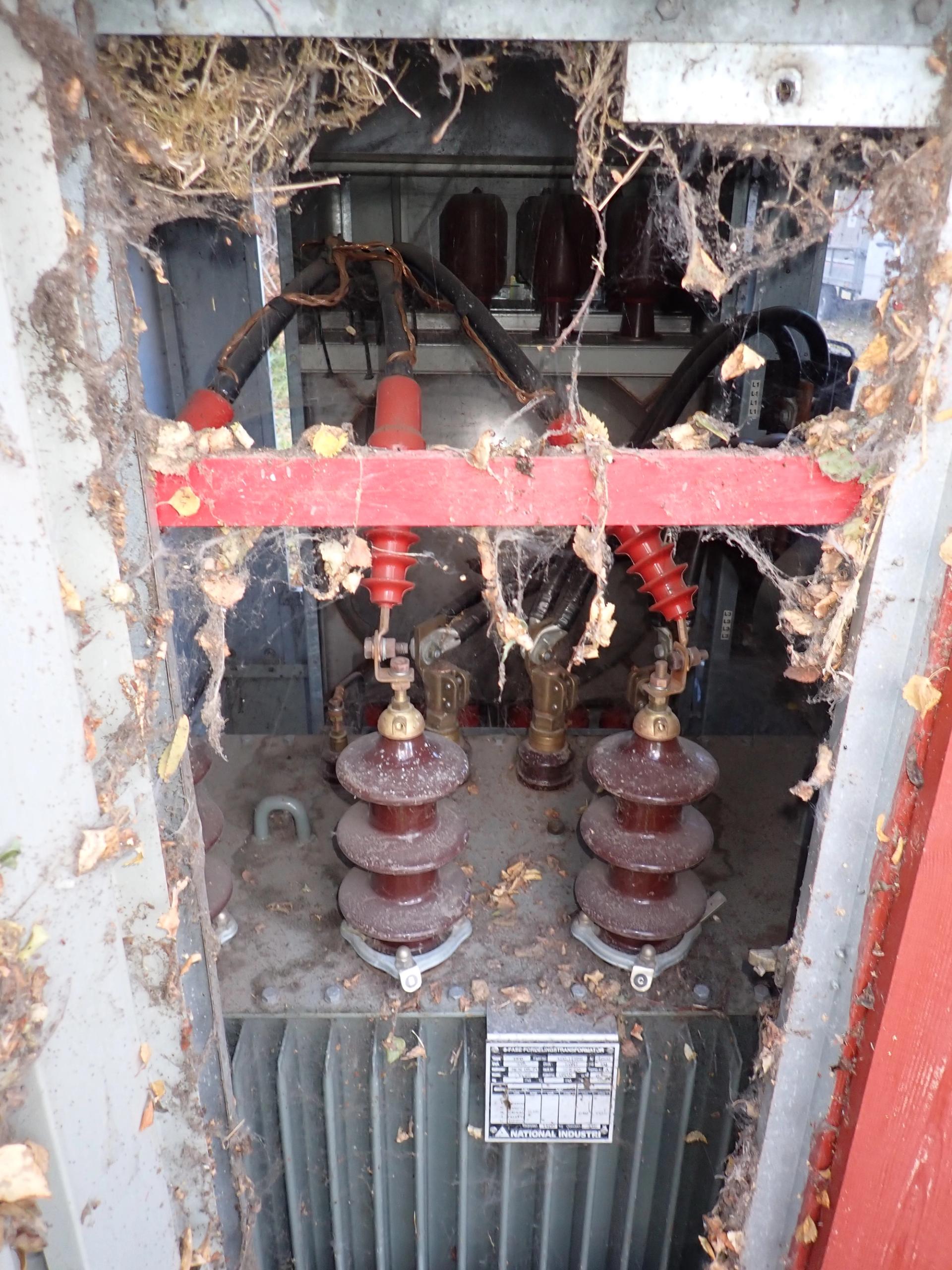 dirty red transformer