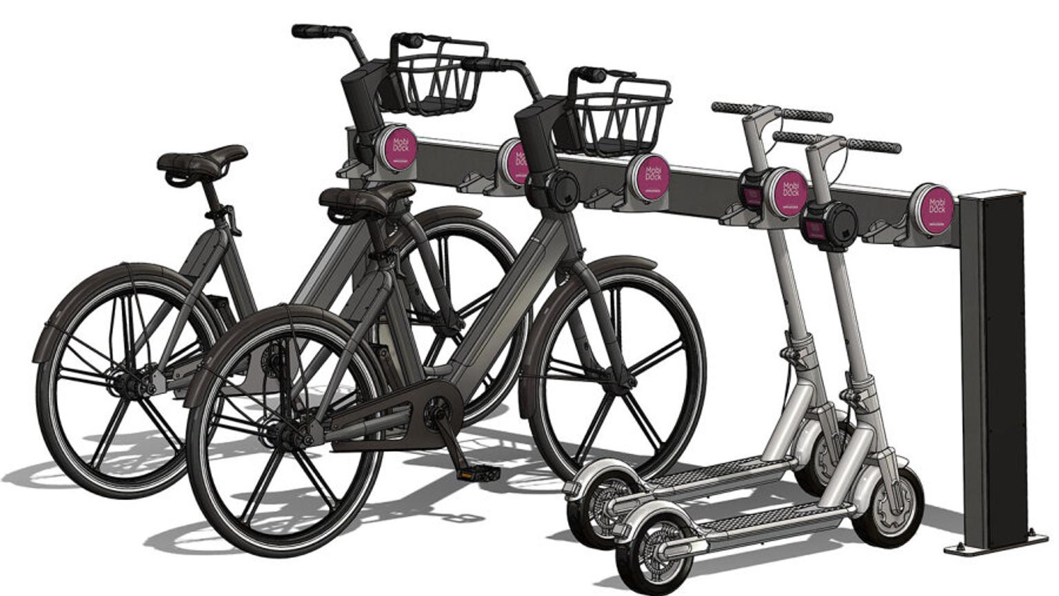 Electric scooters and bicycles