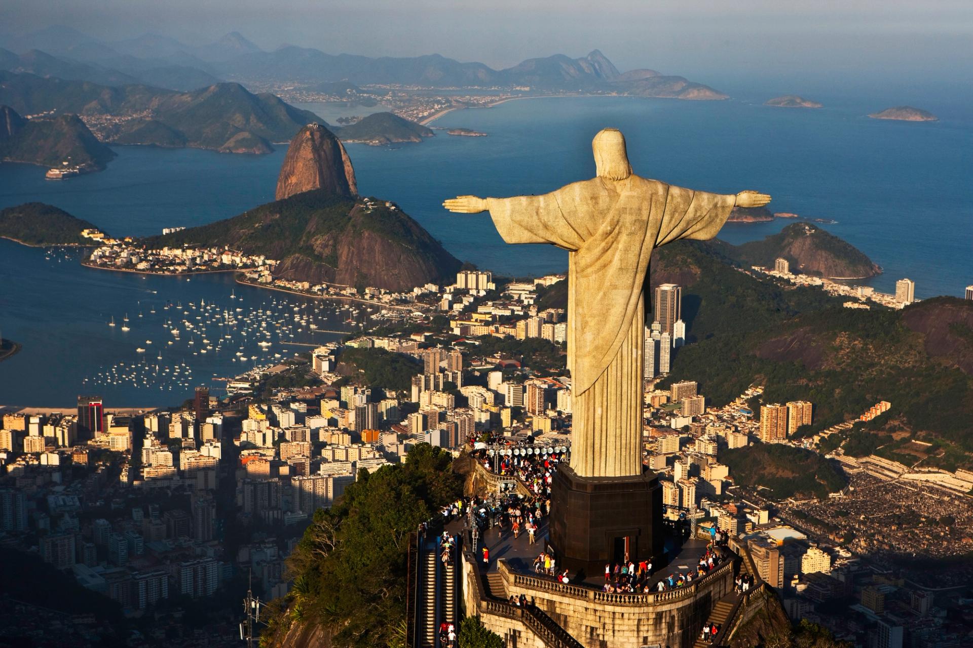 Aerial view of Rio de Janeiro, Brazil