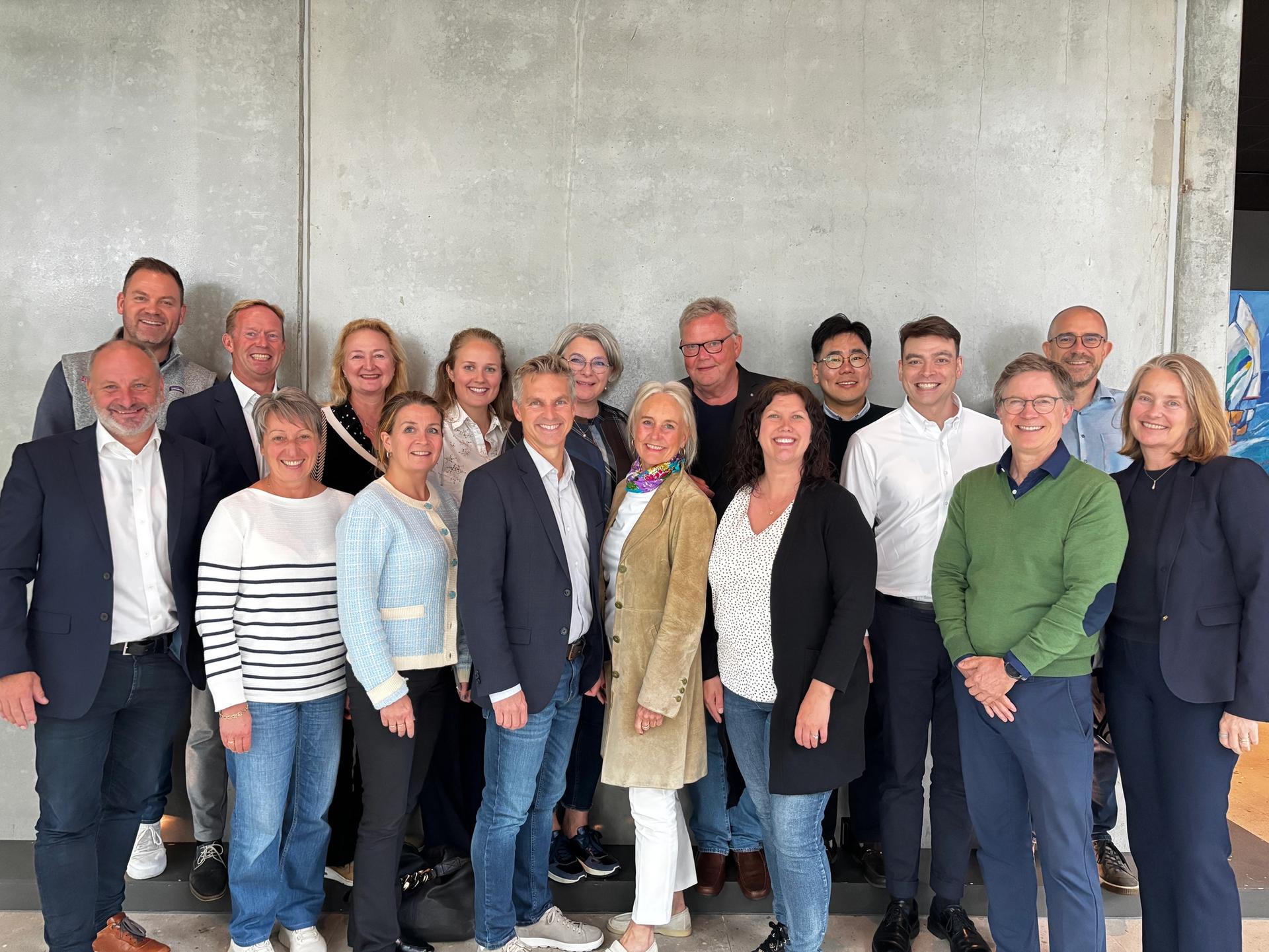 Picture showing the invest in norway team