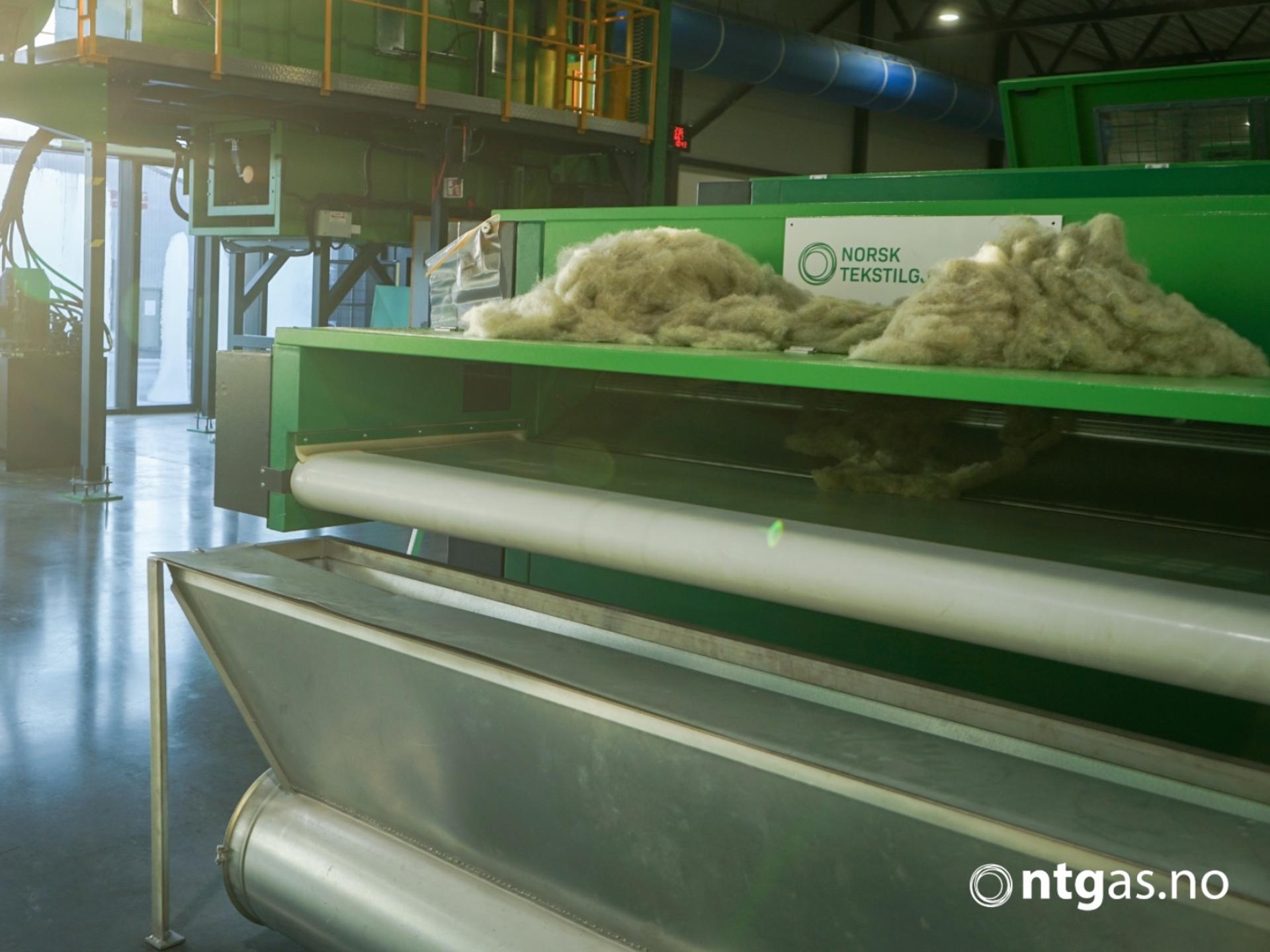 In a textile fabric.