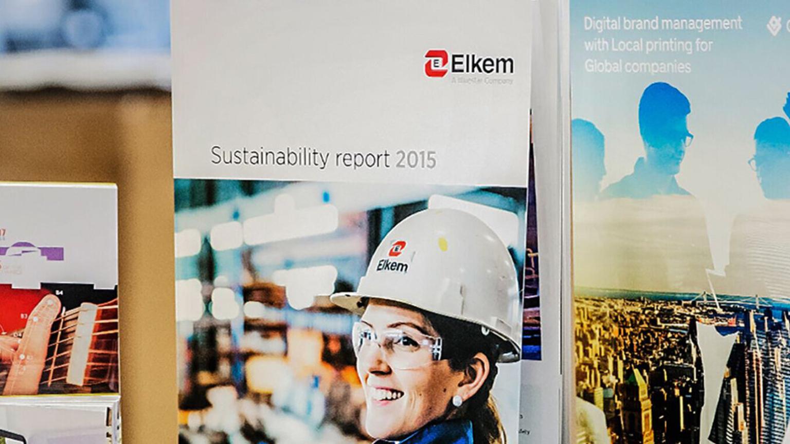 Photo of sustainability report 2015