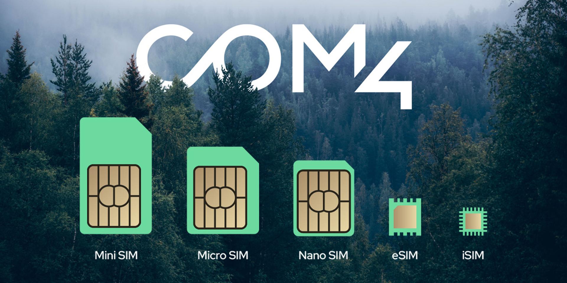 SIM cards.