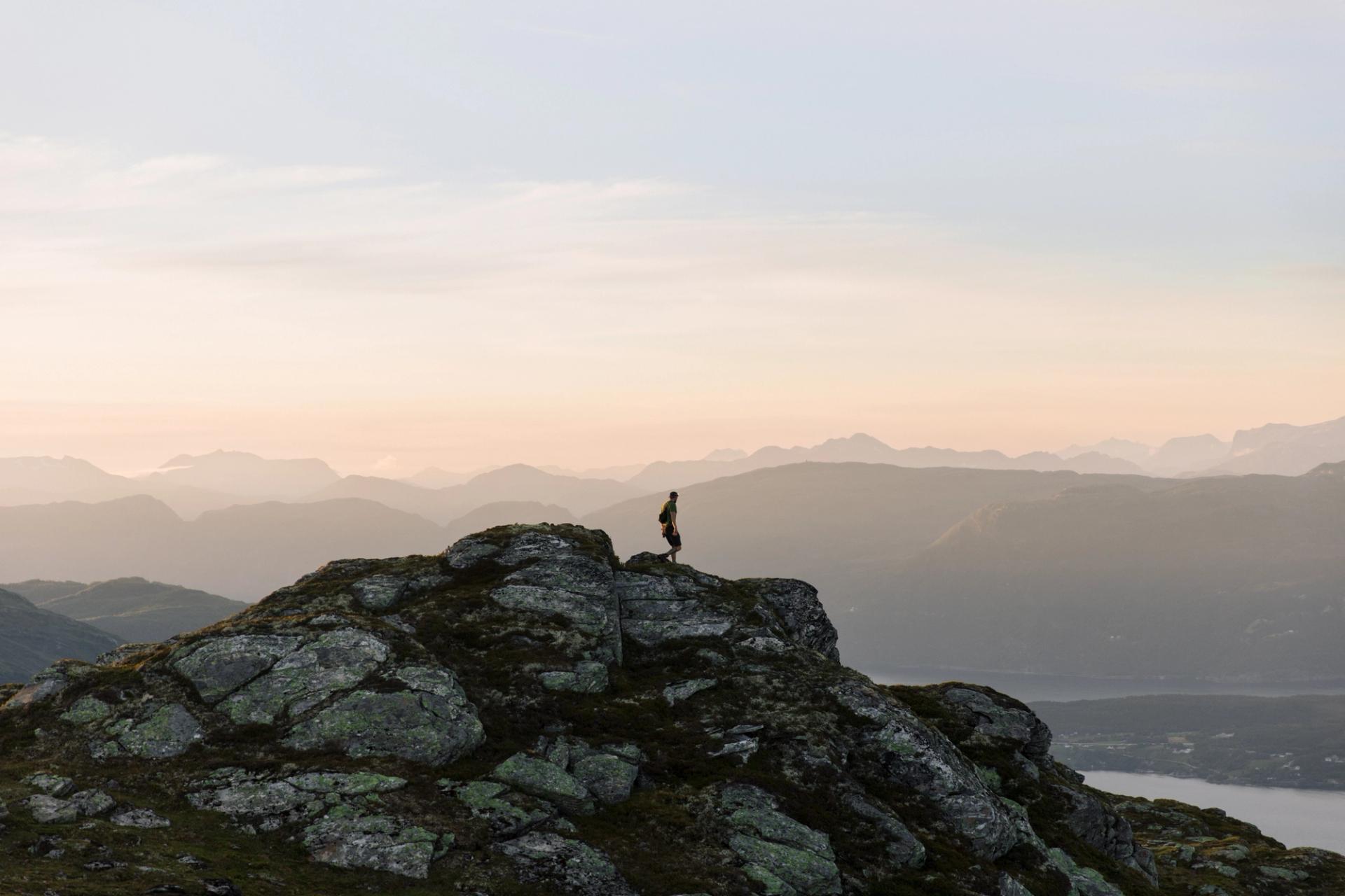 Norwegian mountains.