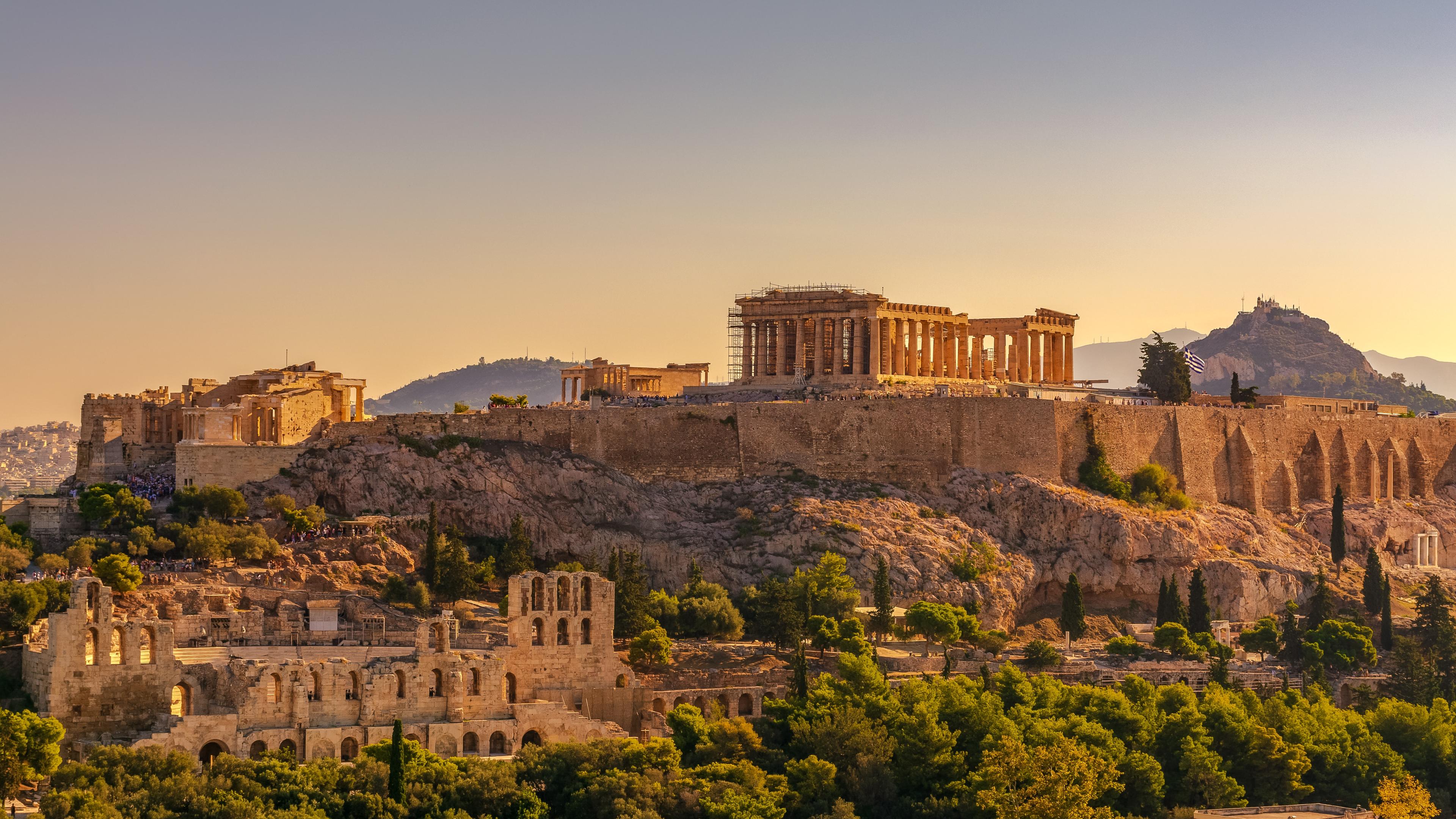 Pre-historic buildings in Greece