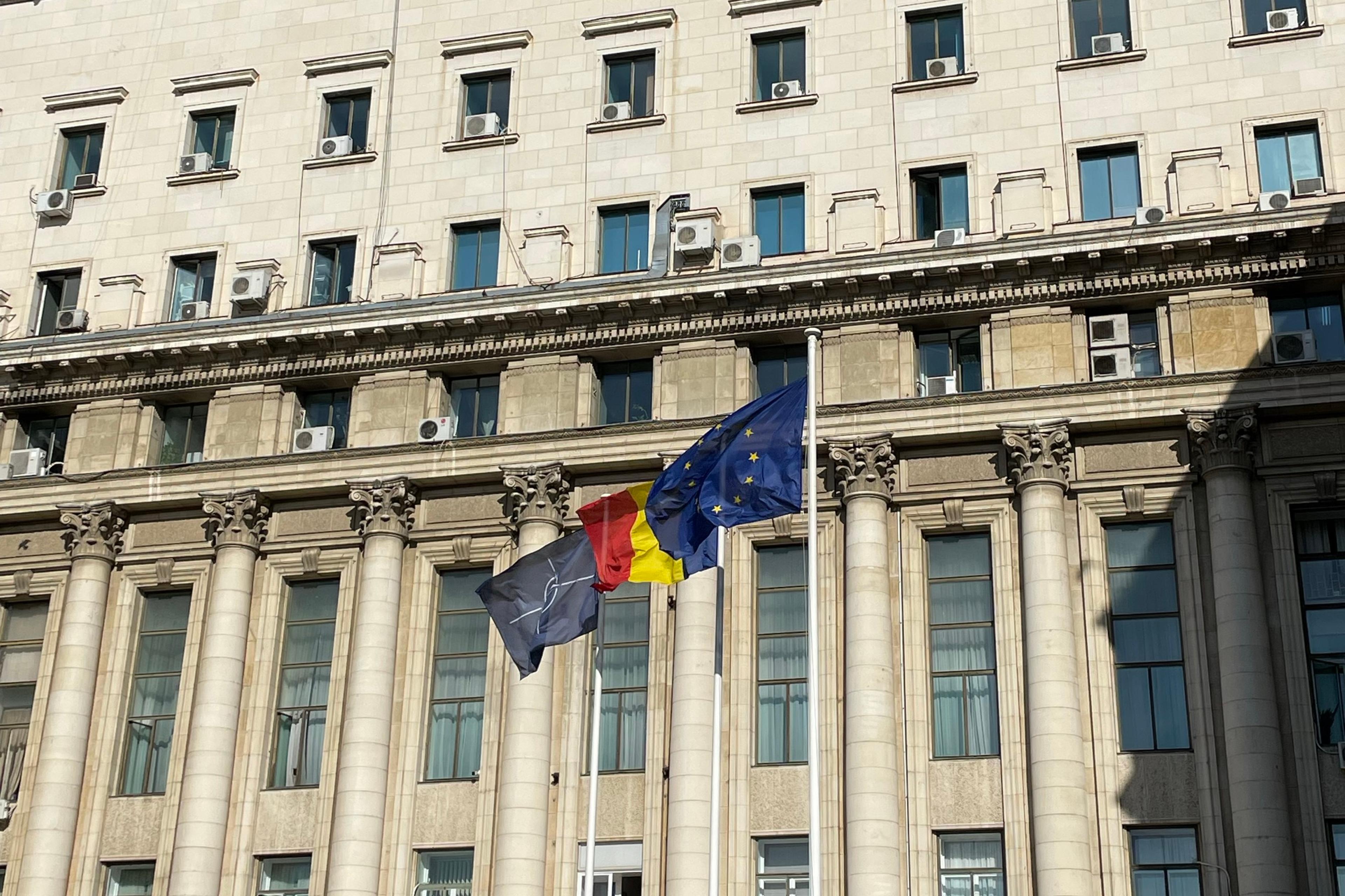 A picture of the romanian ministry of internal affairs