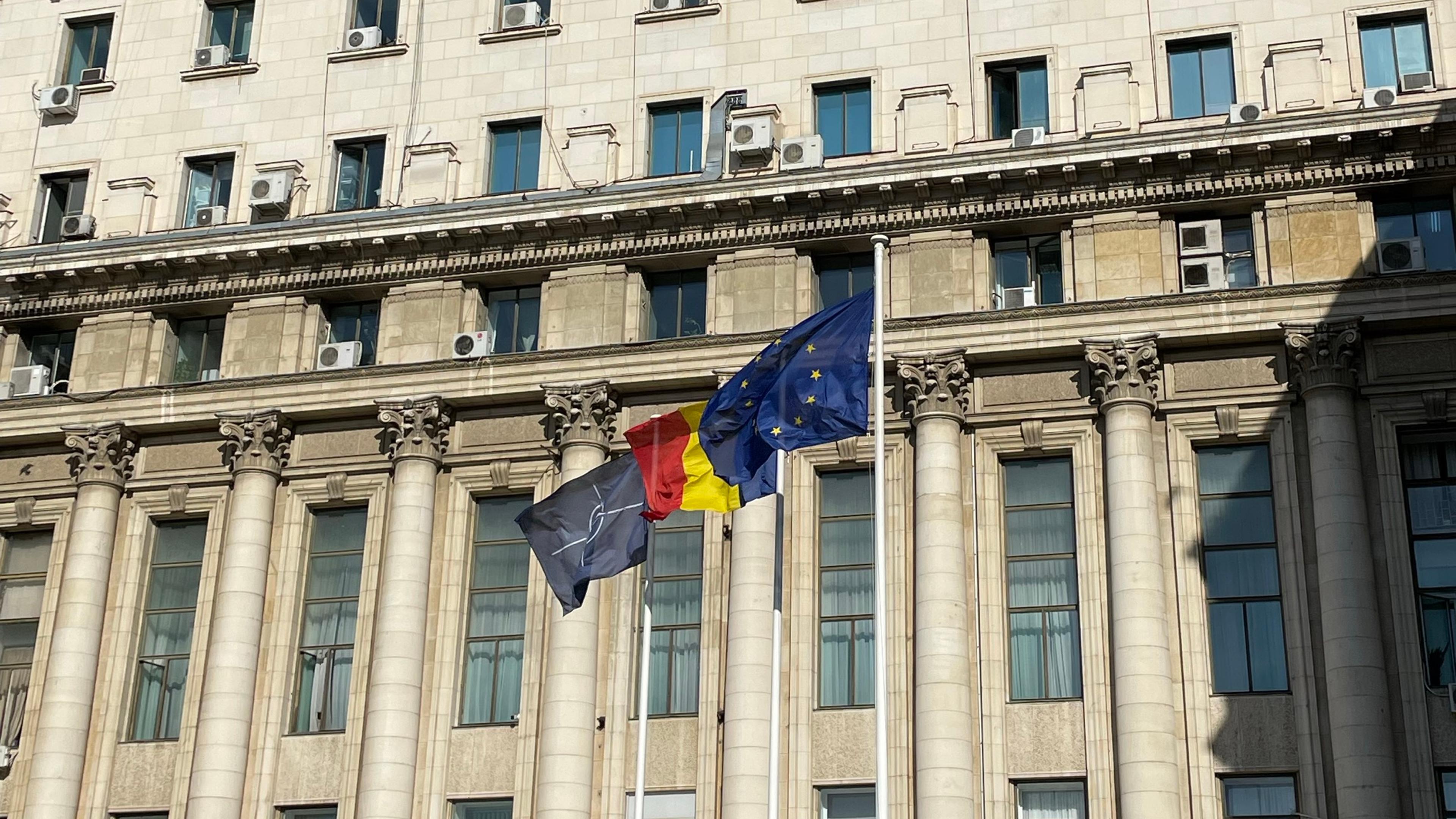 A picture of the romanian ministry of internal affairs