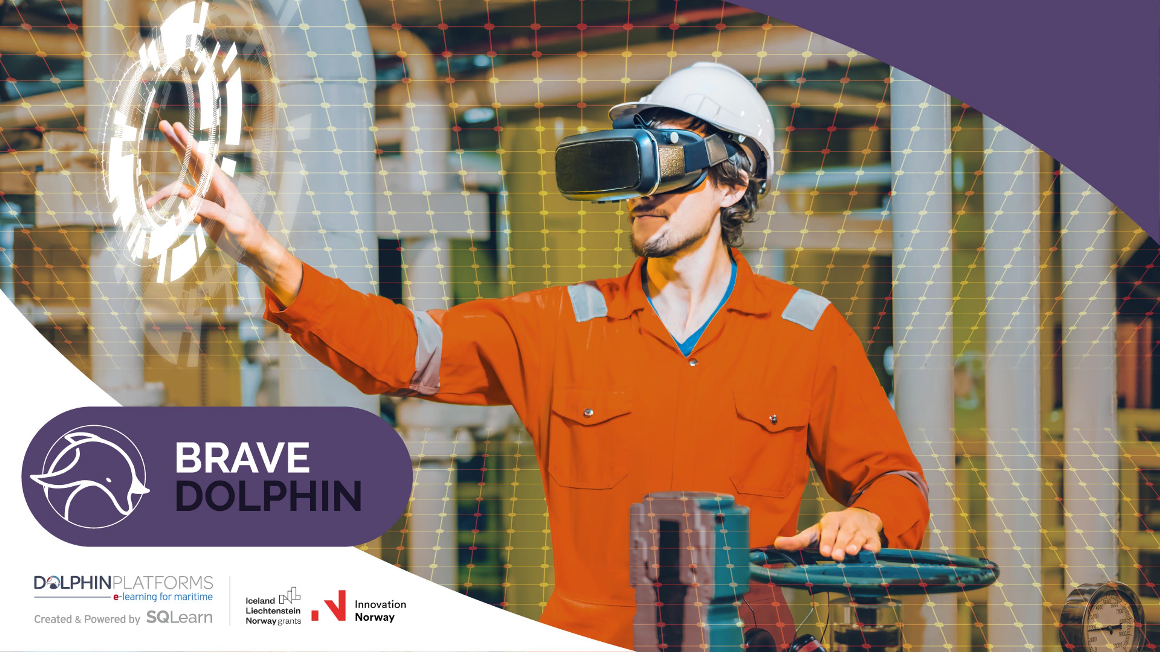 Industrial worker working digitally with VR glases