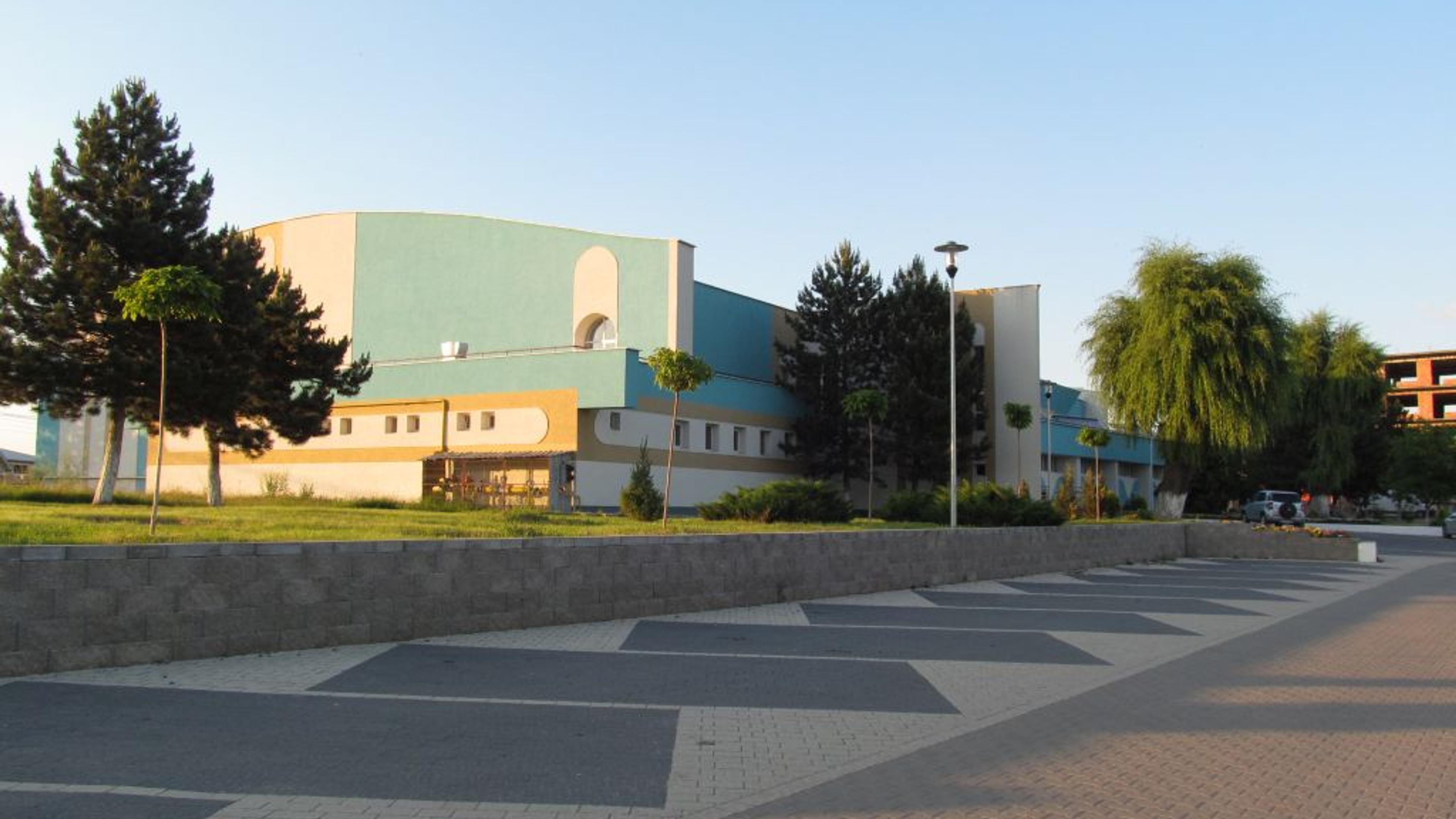 The factory building