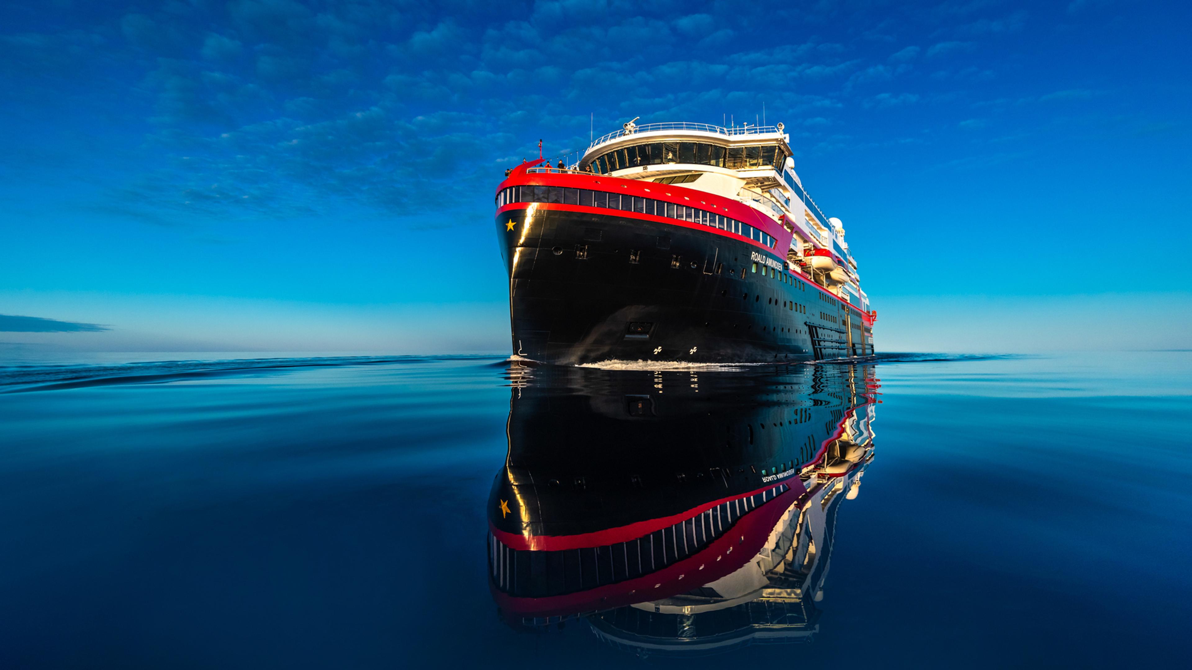 A cruise ship in Canadian waters