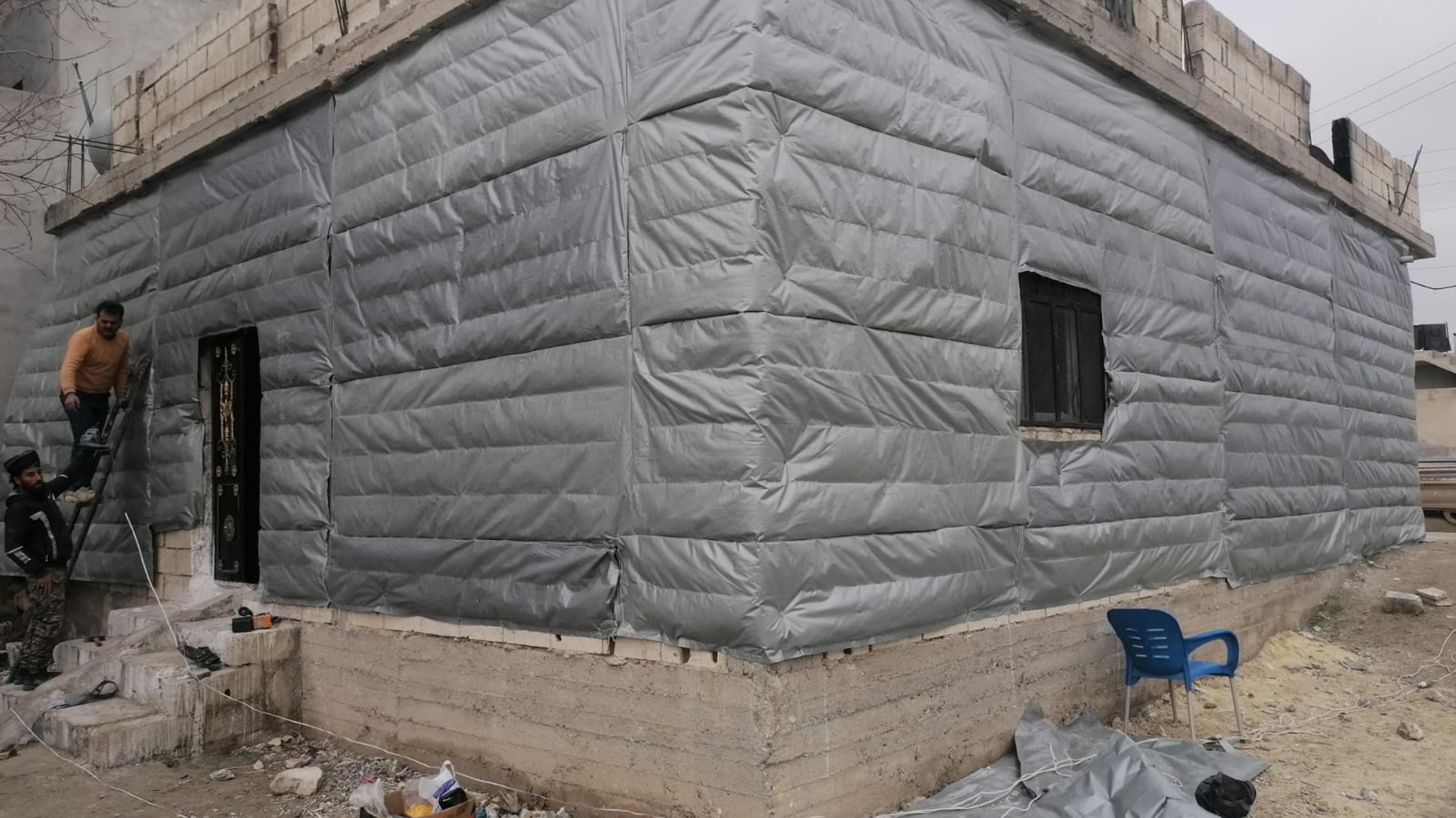 Insulated house in Syria