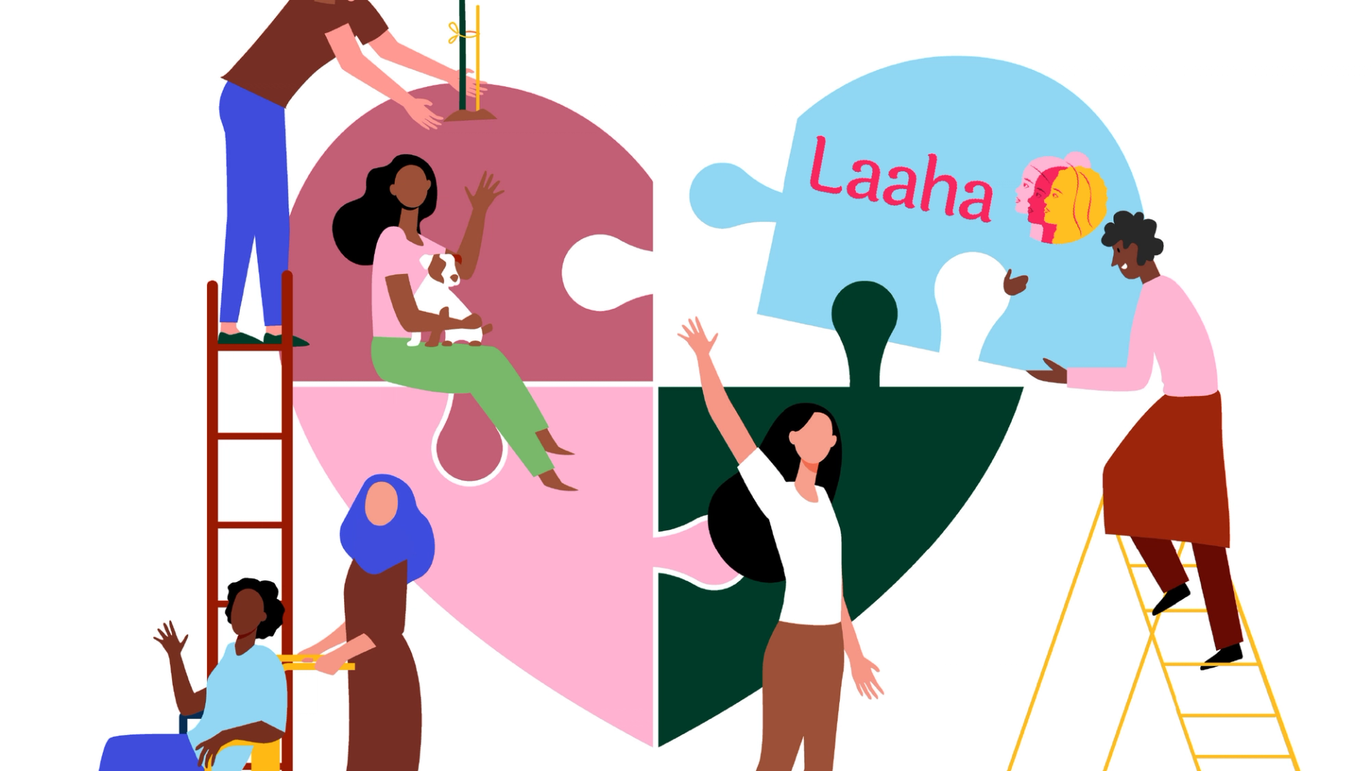 Virtual Safe Space Laaha - A digital safe space for women and girls | Humanitarian ...