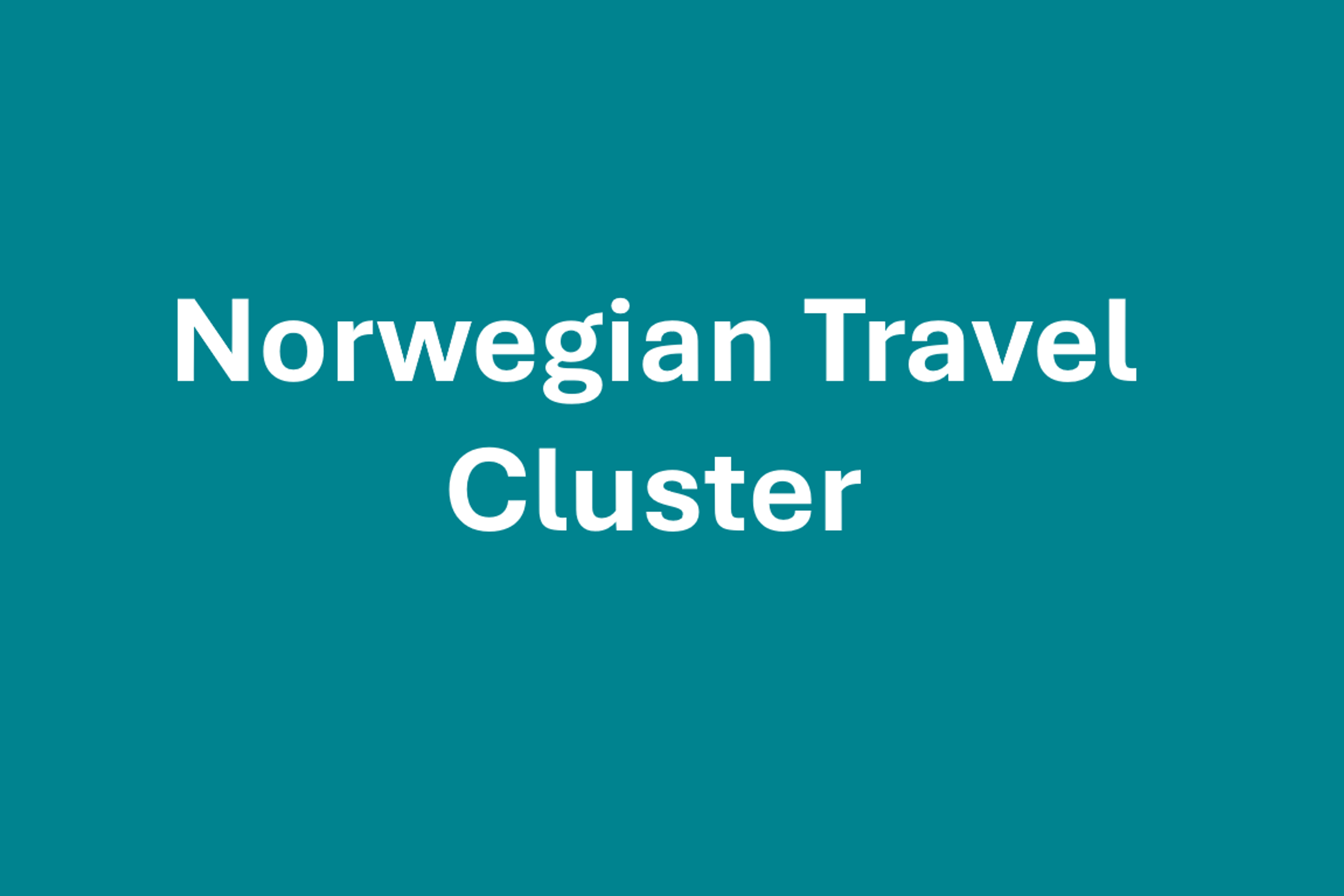 Norwegian Travel Cluster logo