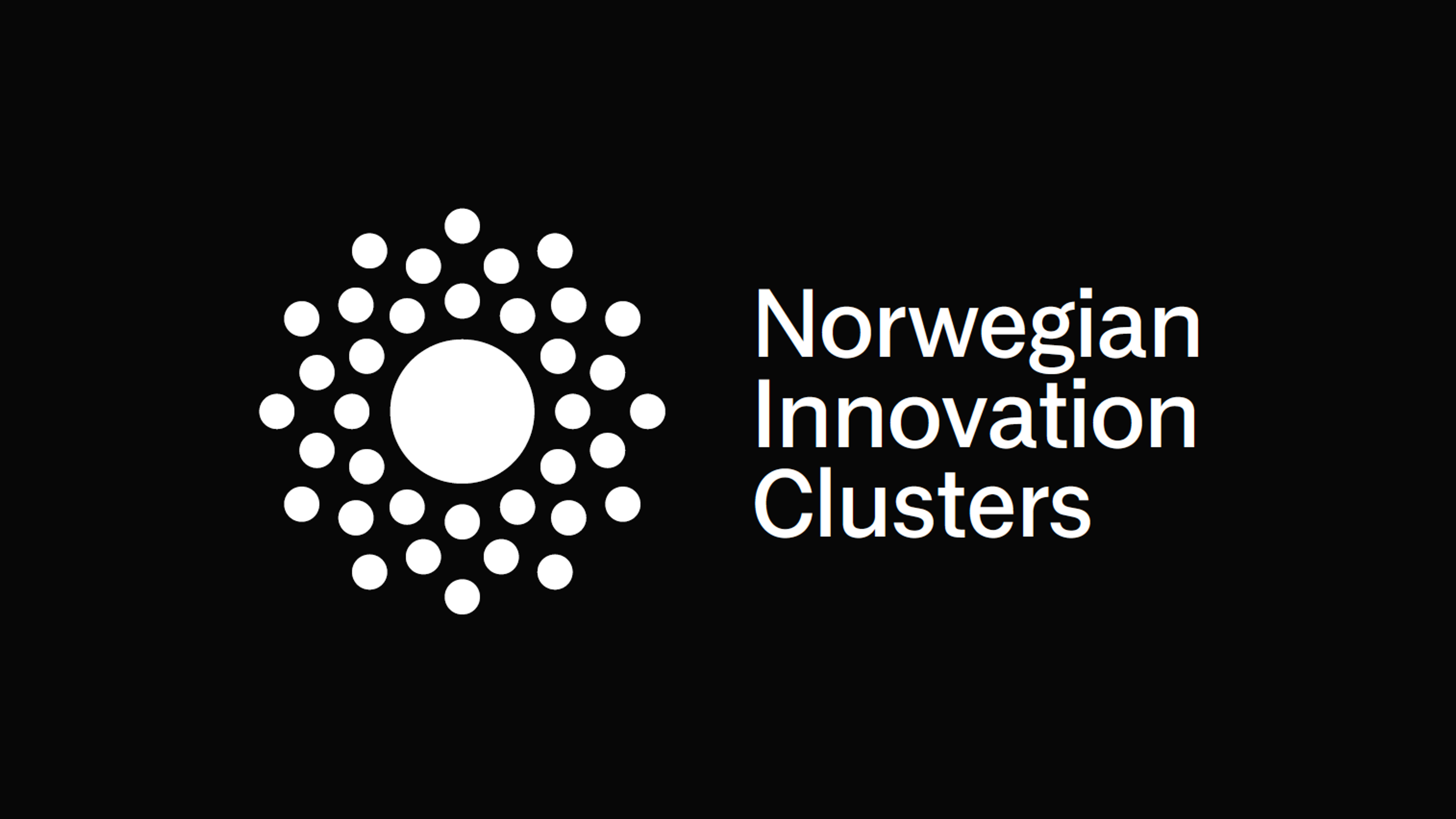 Norwegian Innovation Clusters - sort logo