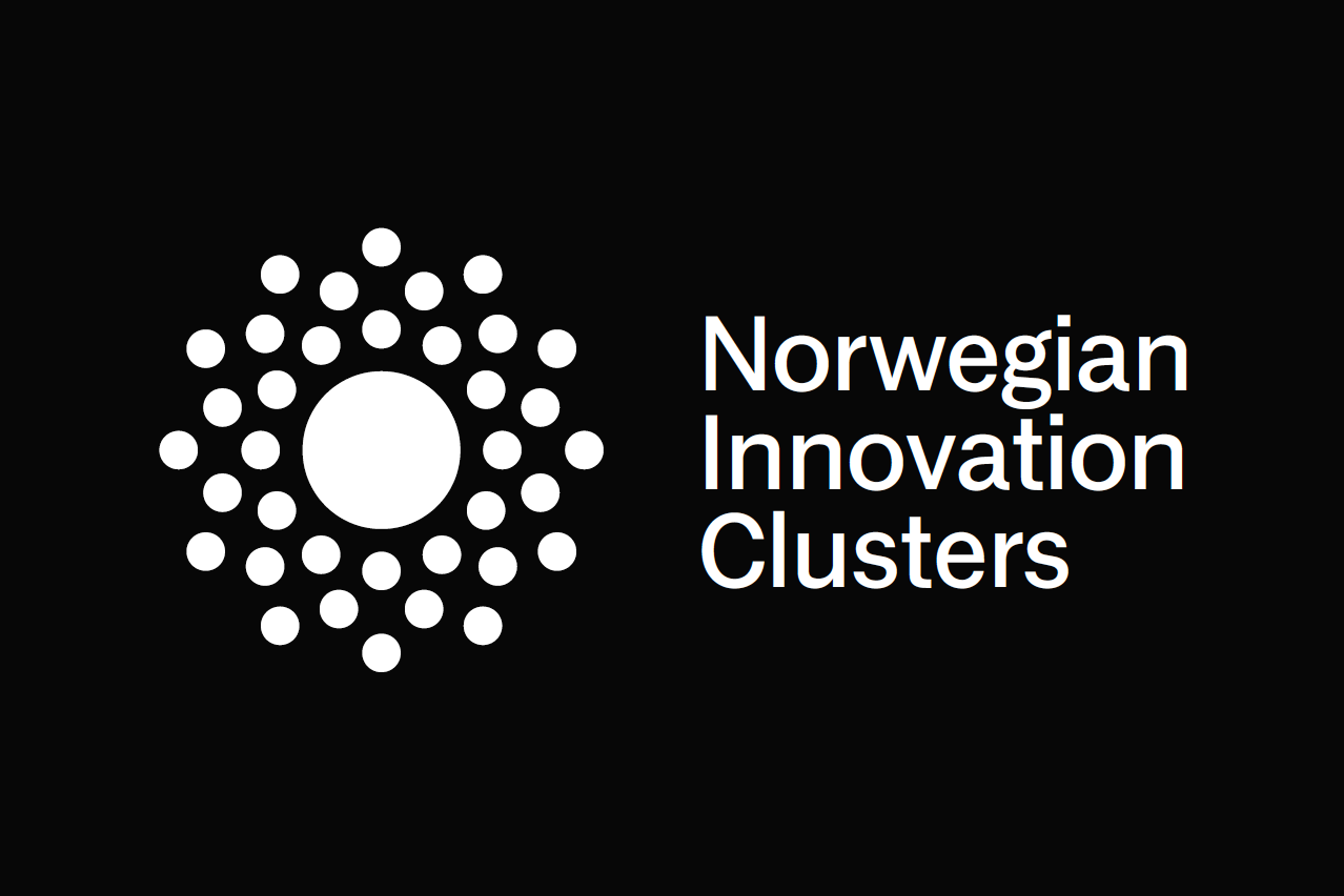 Norwegian Innovation Clusters - sort logo