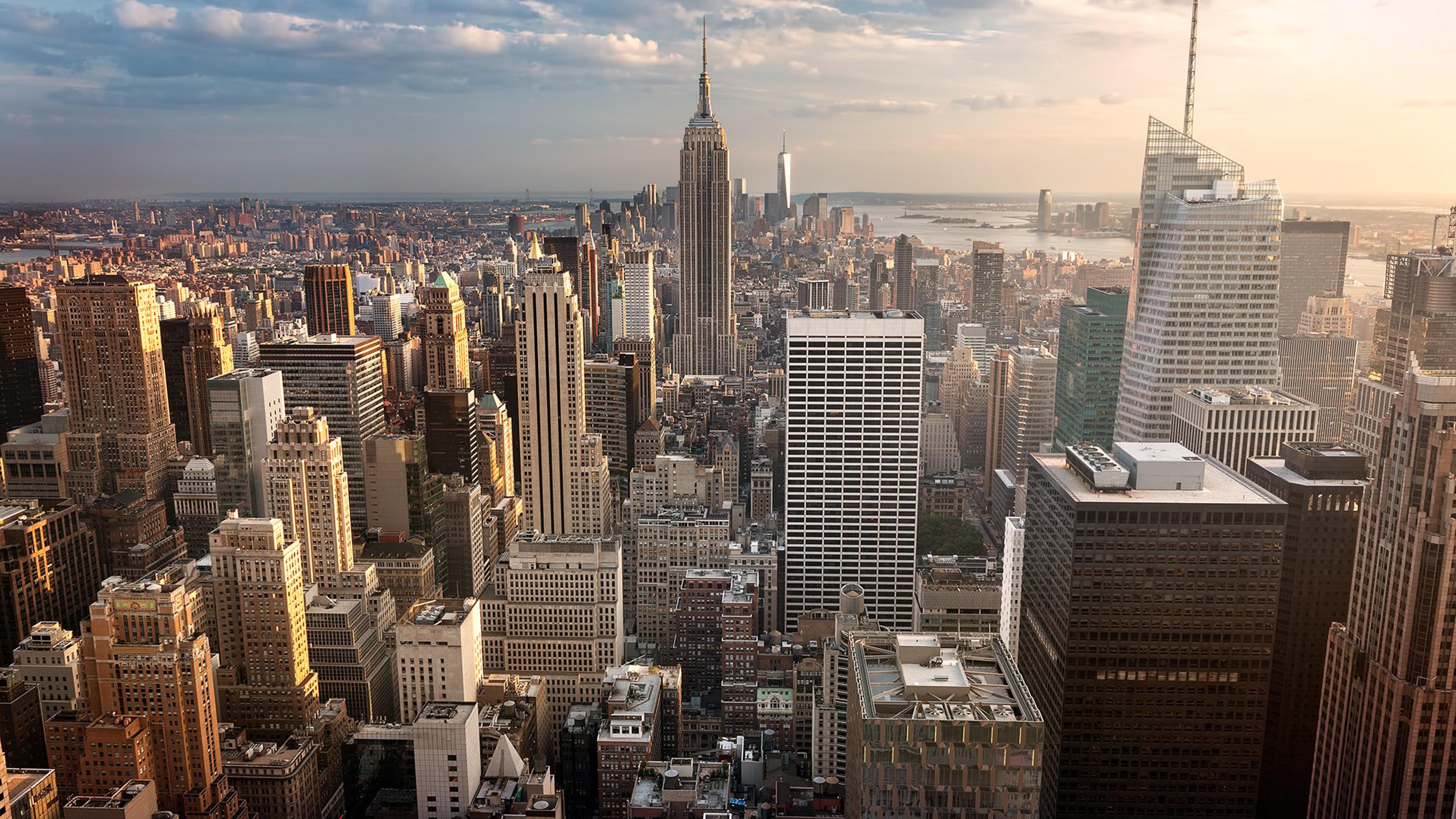 New York city from above