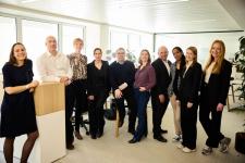 Teamet ved Innovasjon Norges Paris-kontor
