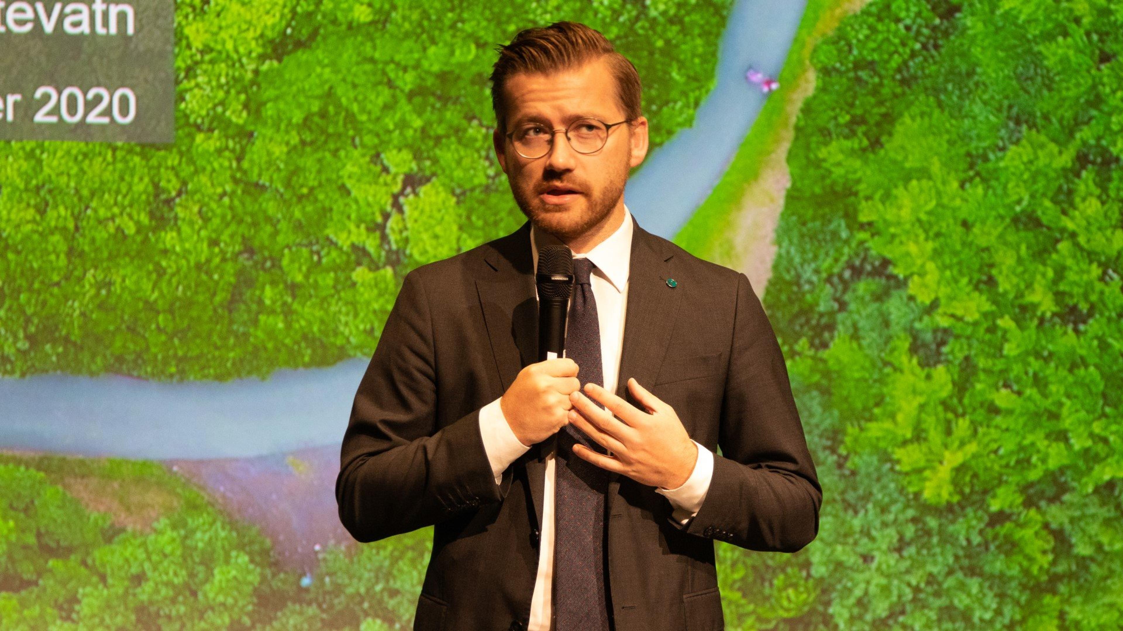 Klima- og miljøminister Sveinung Rotevatn i 2020