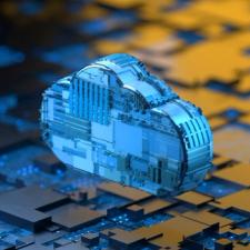 Cloud Computing, Data Center, Server Rack, Connection In Neural Network, Technology - stock photo