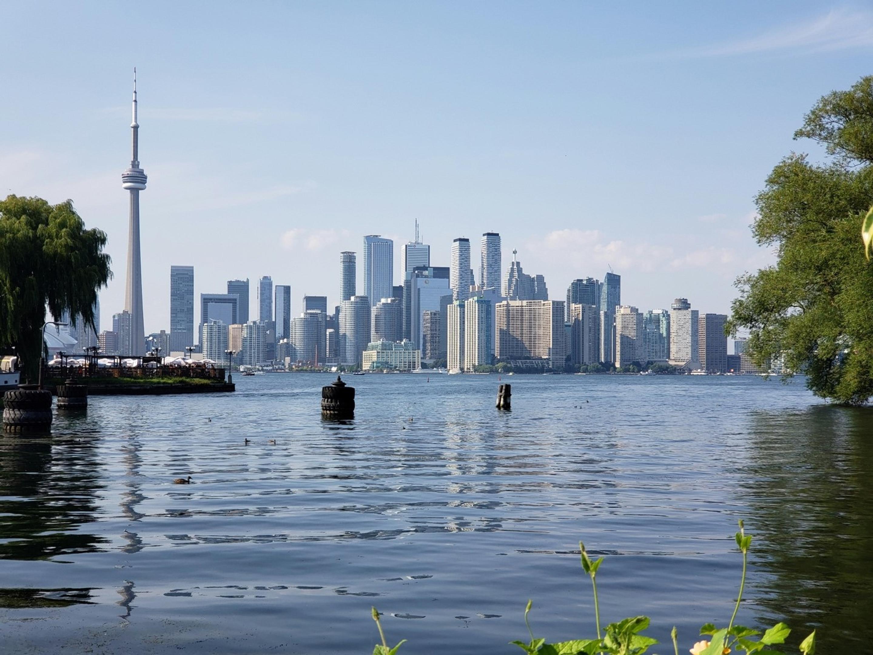 Toronto skyline i dagslys