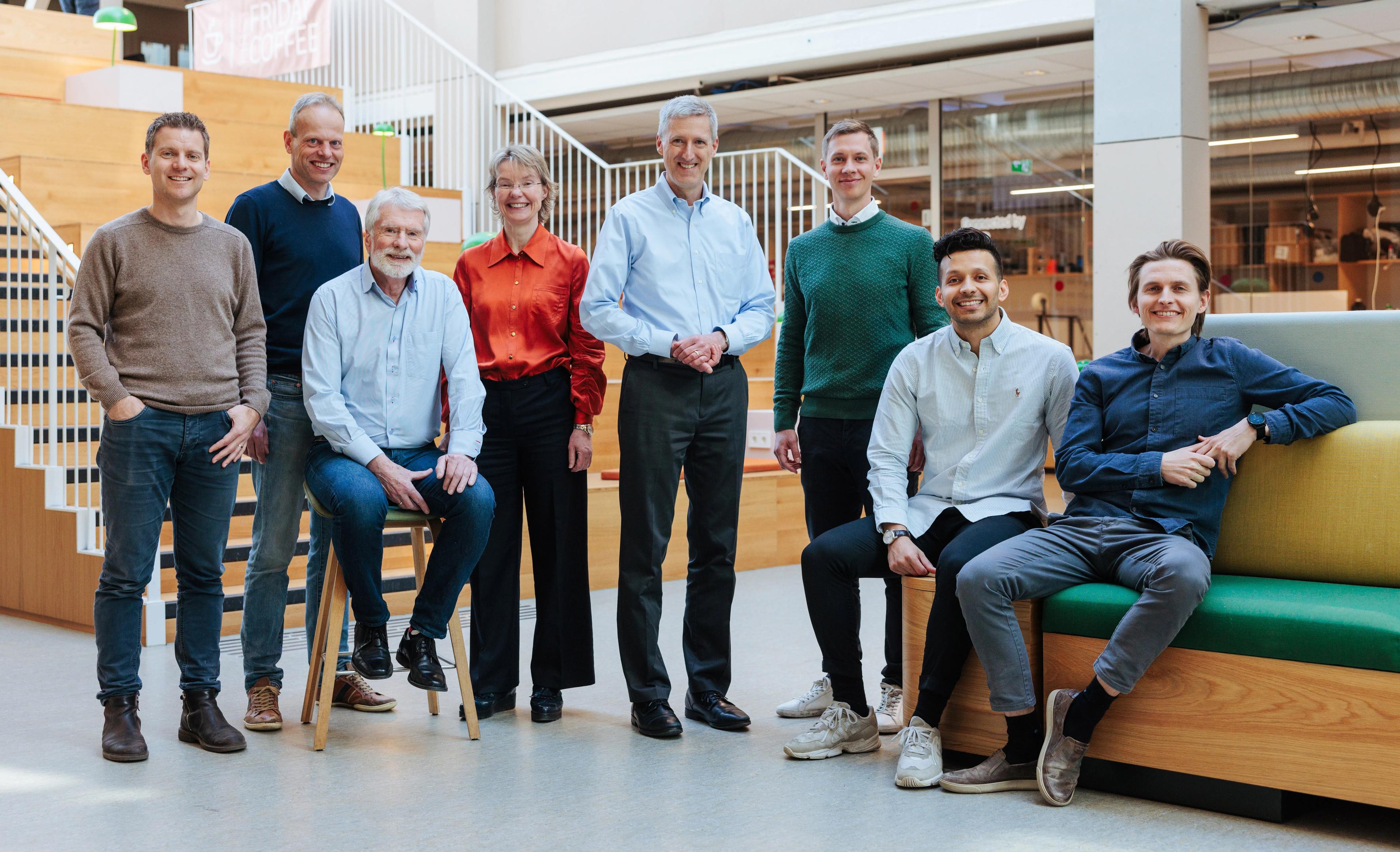 Photoncycle team at Oslo Science Park