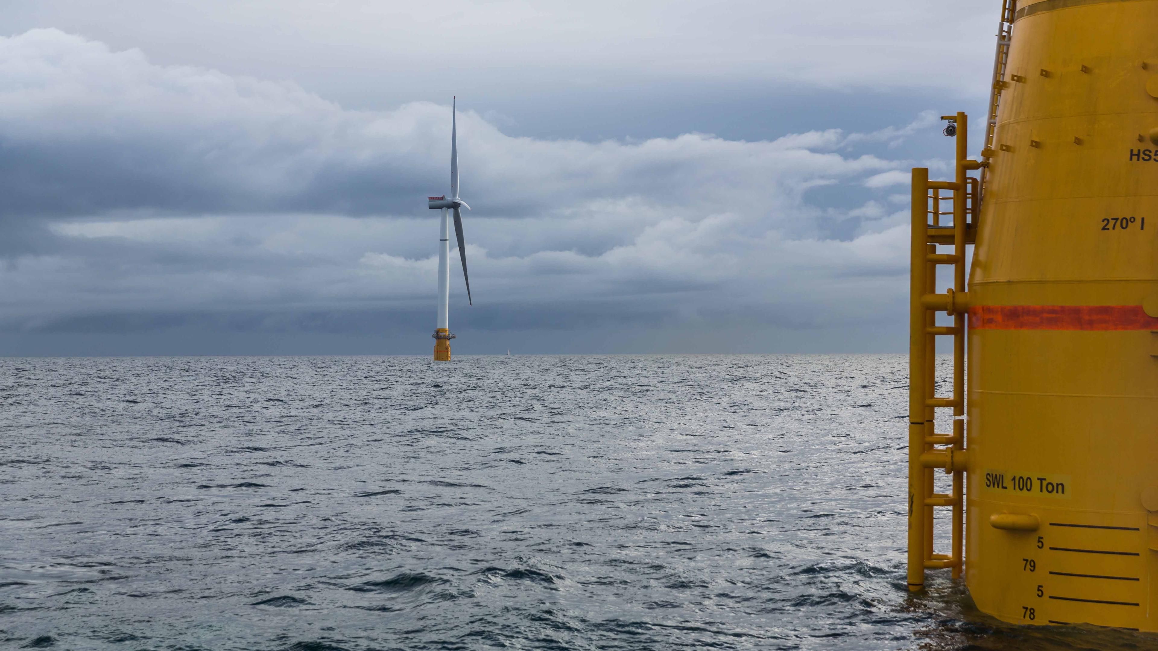Havbaserte vindmøller fra Hywind Scotland
