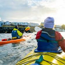 To i kajakk i Ålesund