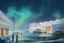 Illustrasjon av Andøya Spaceport