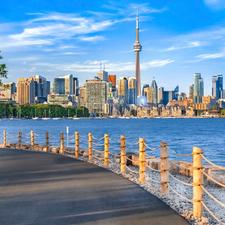 Toronto skyline from Trillium Park